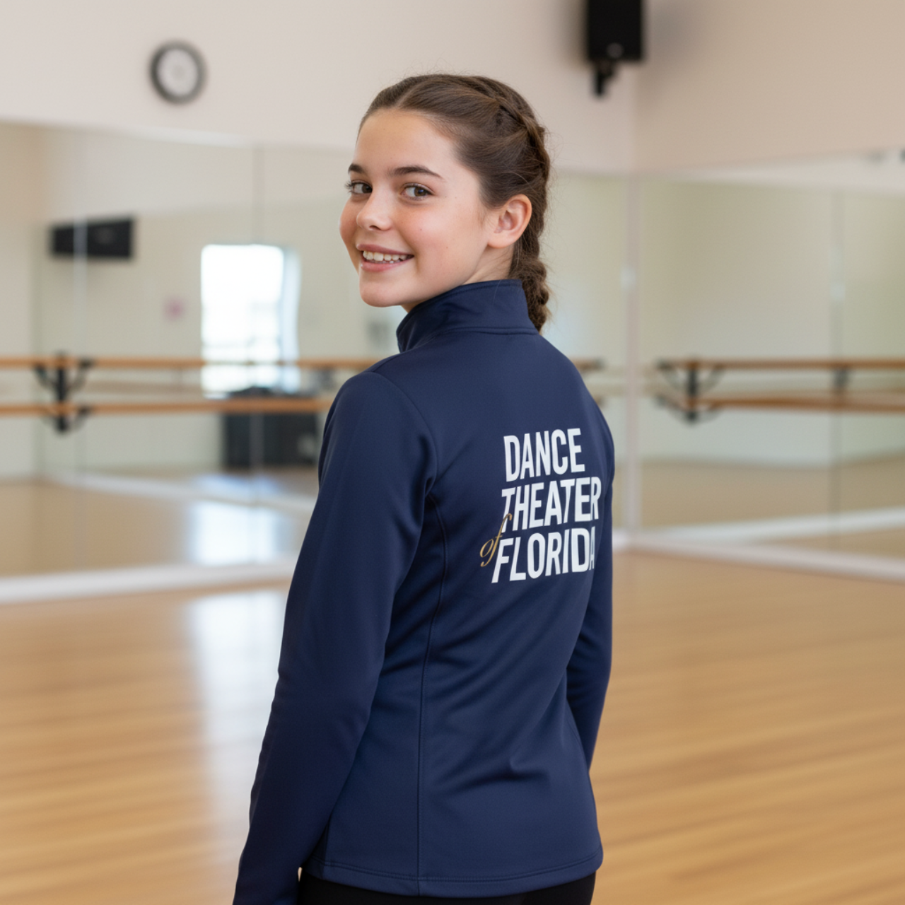 DTOF ADULT SIZE - Athletic Ladies Quarter-Zip Pullover - Quick Dry Dancewear DTOF ADULT SIZE - Athletic Ladies Quarter-Zip Pullover - Quick Dry Dancewear
