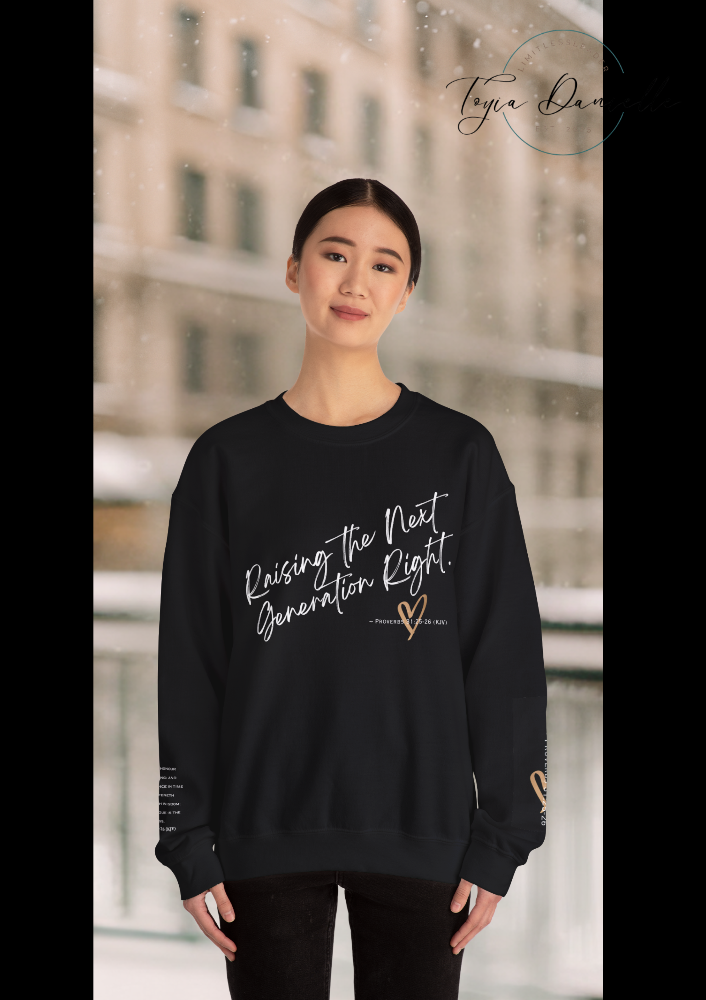 Faith-Based Proverbs 31 Sweatshirt - Grace & Growth Signature Series product thumbnail image Faith-Based Proverbs 31 Sweatshirt - Grace & Growth Signature Series product thumbnail image