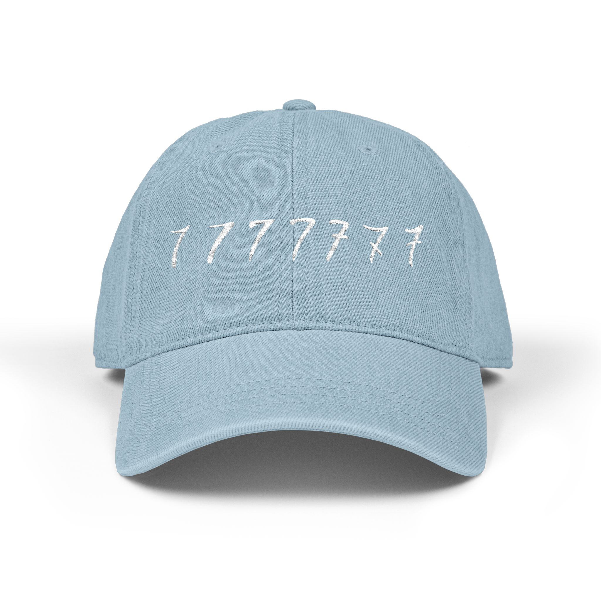 Embroidered Denim Hat 7 Tattoo with BACK ARMY symbol product thumbnail image Embroidered Denim Hat 7 Tattoo with BACK ARMY symbol product thumbnail image