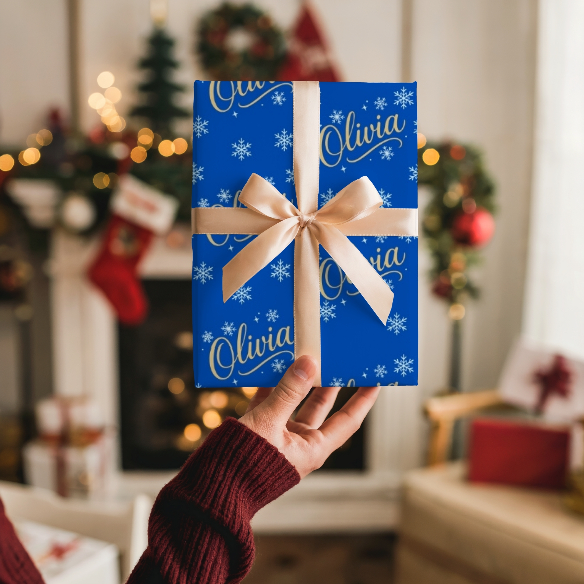 Personalized Christmas Wrapping Papers product thumbnail image