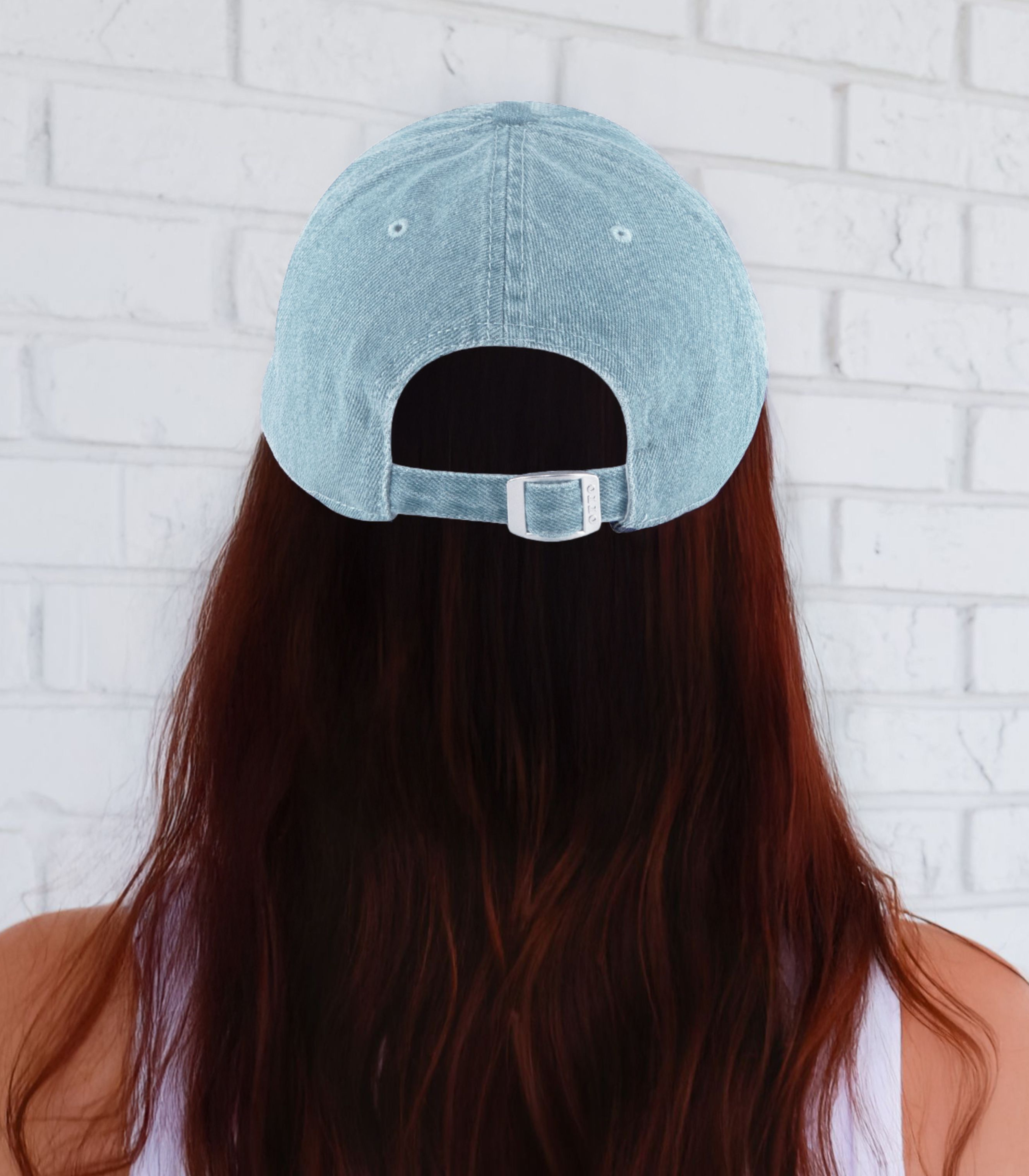 Embroidered Dog Mom Denim Hat product thumbnail image Embroidered Dog Mom Denim Hat product thumbnail image