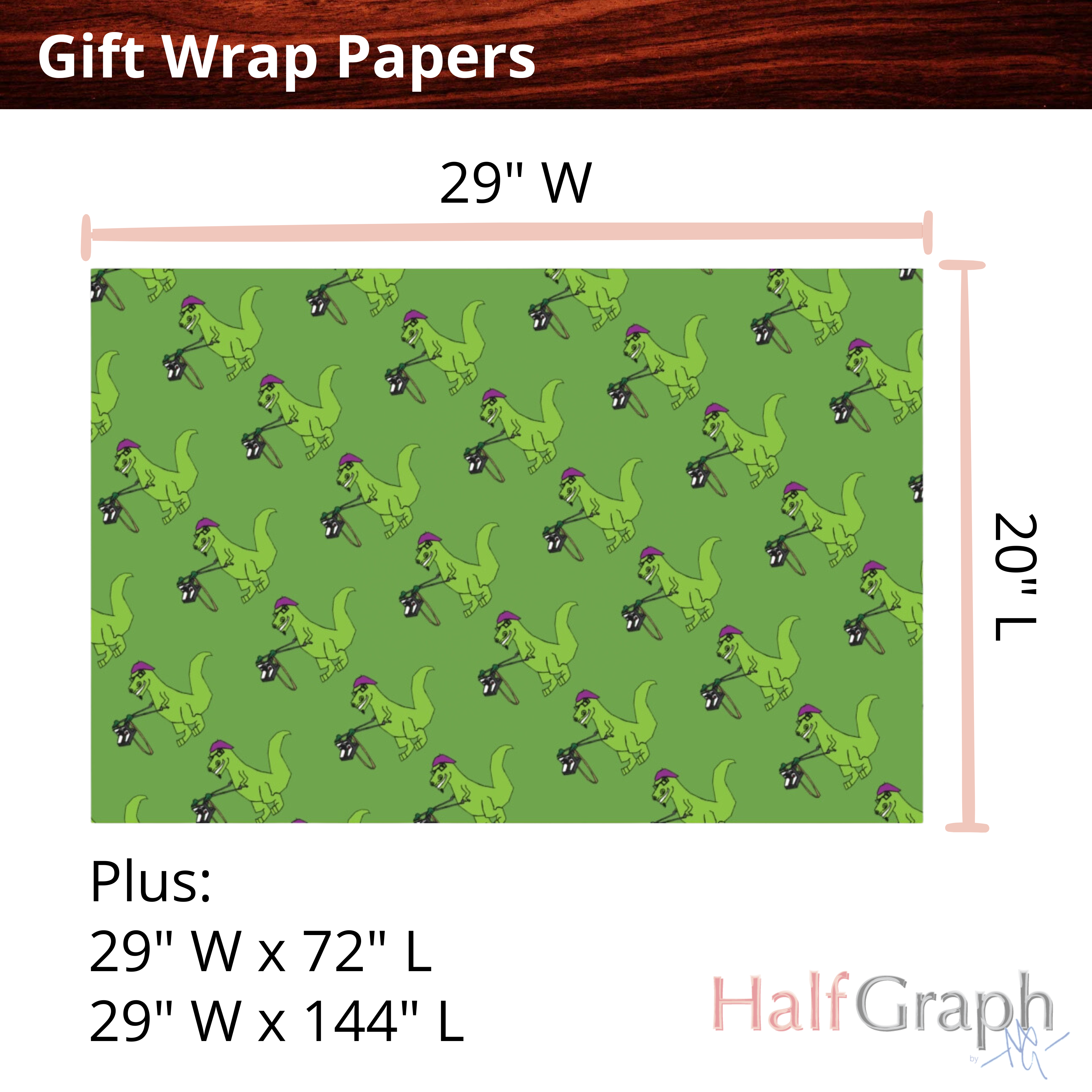 Green Gift Wrap Papers, Dinosaur Gift Wrap, Cool Wrapping Paper, Retro Gift Packaging, Unique Gift Wrap Sheets for Hipster Dino Fans product thumbnail image Green Gift Wrap Papers, Dinosaur Gift Wrap, Cool Wrapping Paper, Retro Gift Packaging, Unique Gift Wrap Sheets for Hipster Dino Fans product thumbnail image