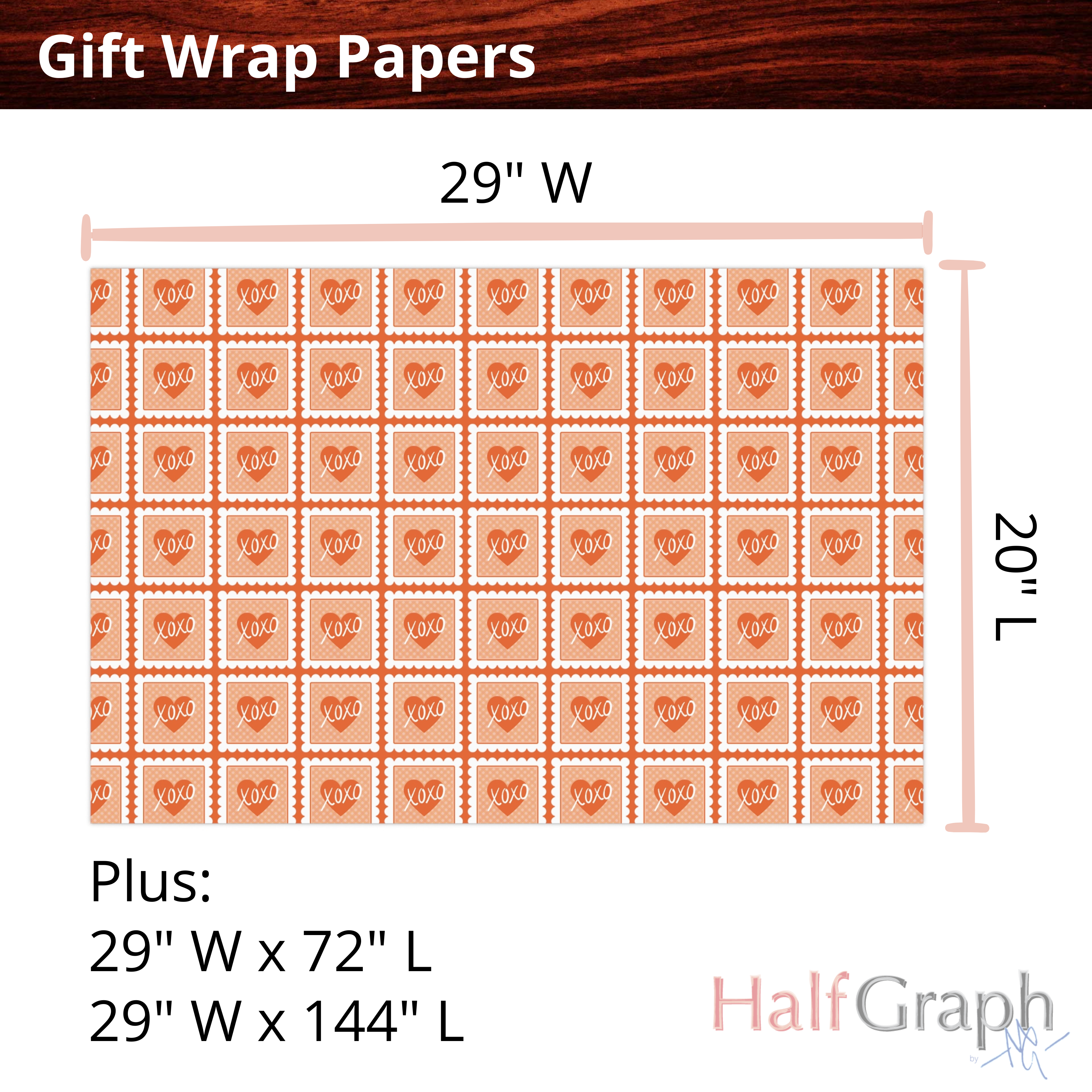 Orange Love Quilts Gift Wrap Papers, Digital Illustration Quilt Pattern Present Paper, Stylized Wrapping Paper, Colorful Every Day Gift Wrap product thumbnail image Orange Love Quilts Gift Wrap Papers, Digital Illustration Quilt Pattern Present Paper, Stylized Wrapping Paper, Colorful Every Day Gift Wrap product thumbnail image