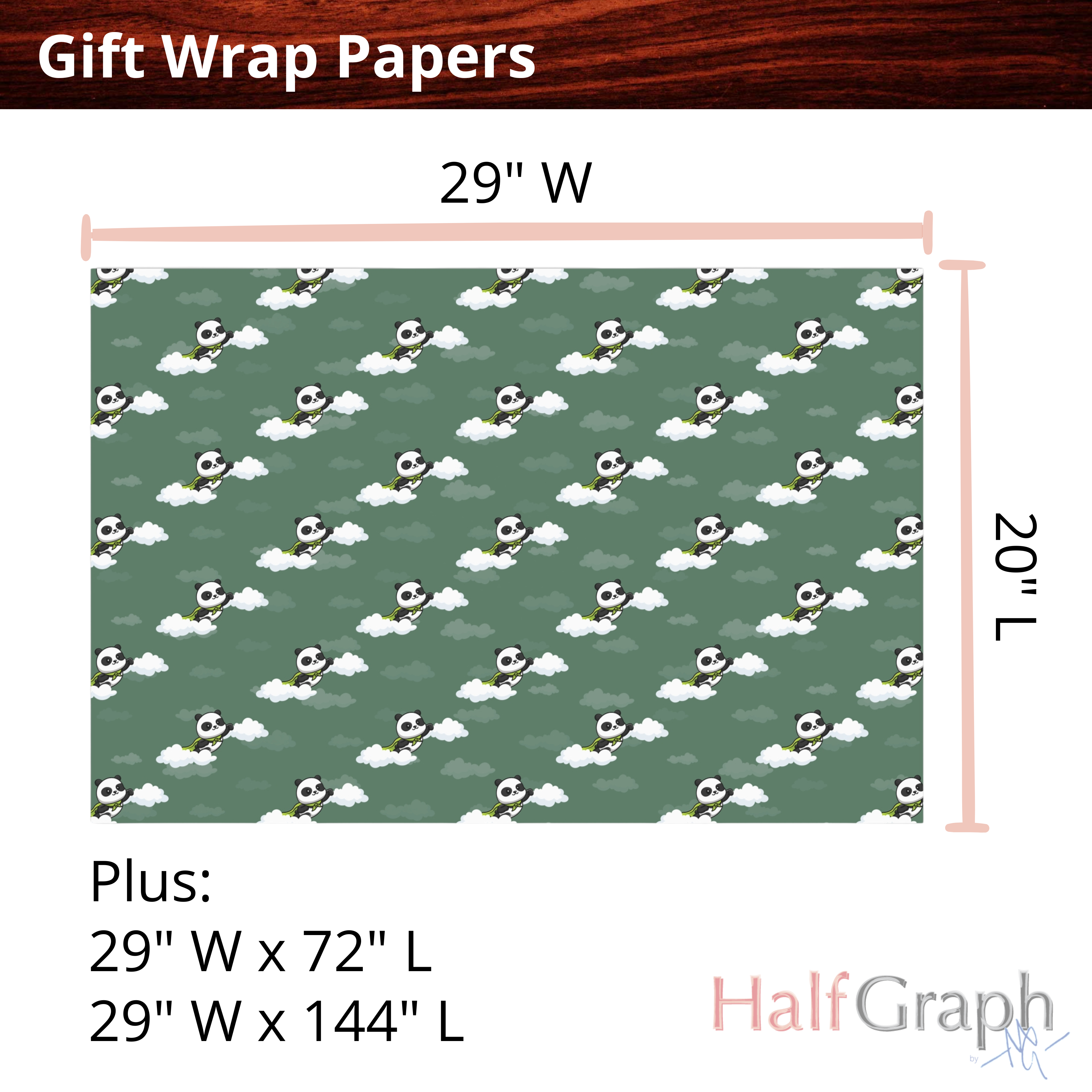 Super Panda Green Gift Wrap, Super Cute Wrapping Paper for Presents, Holiday Gift Decoration, Birthday Party Supplies, Gift Paper Roll product thumbnail image Super Panda Green Gift Wrap, Super Cute Wrapping Paper for Presents, Holiday Gift Decoration, Birthday Party Supplies, Gift Paper Roll product thumbnail image
