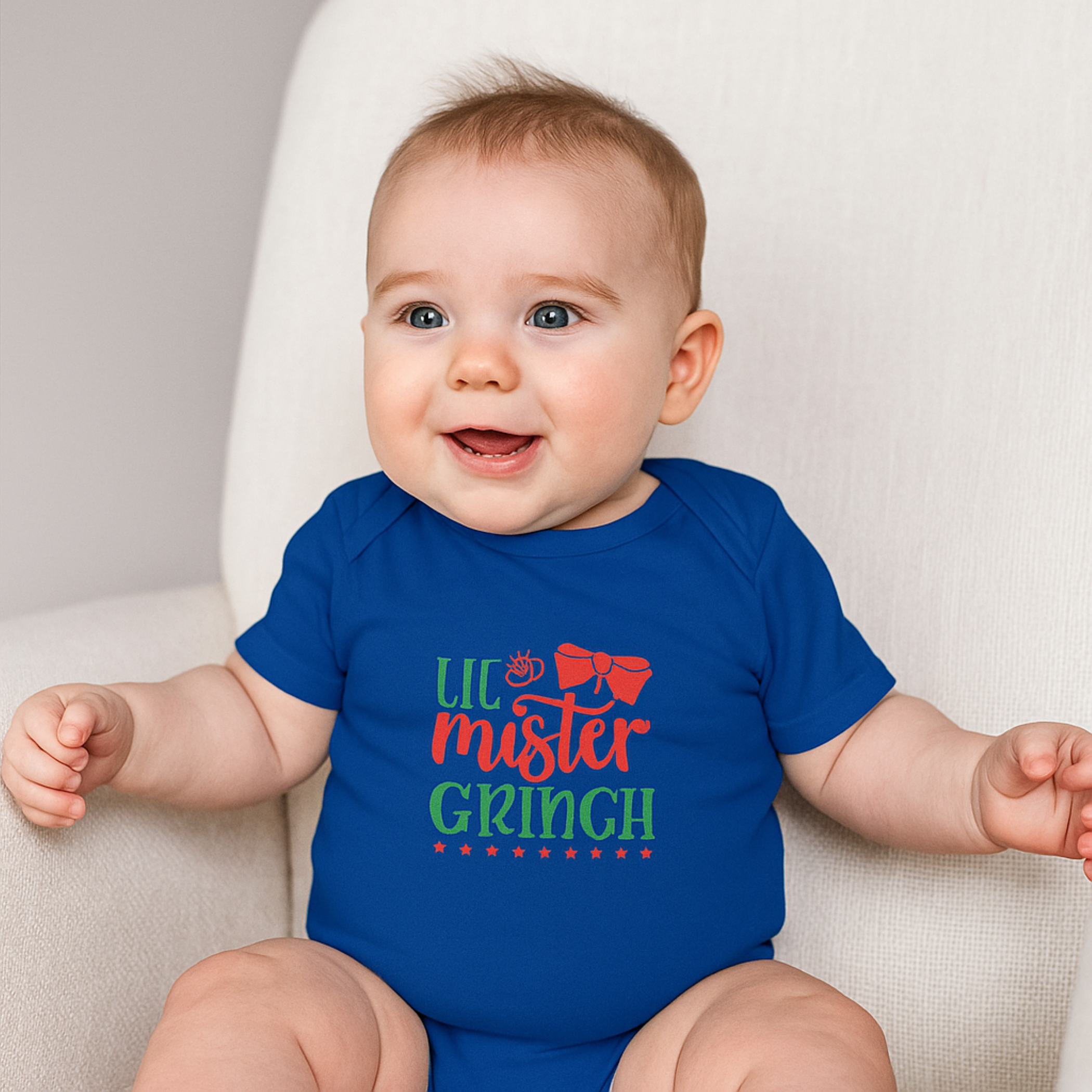 Little Mister Grinch Infant Bodysuit Little Mister Grinch Infant Bodysuit