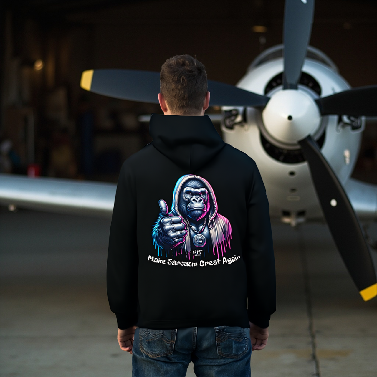 Sarcasm Culture Make Sarcasm Great Again Hoodie product thumbnail image Sarcasm Culture Make Sarcasm Great Again Hoodie product thumbnail image