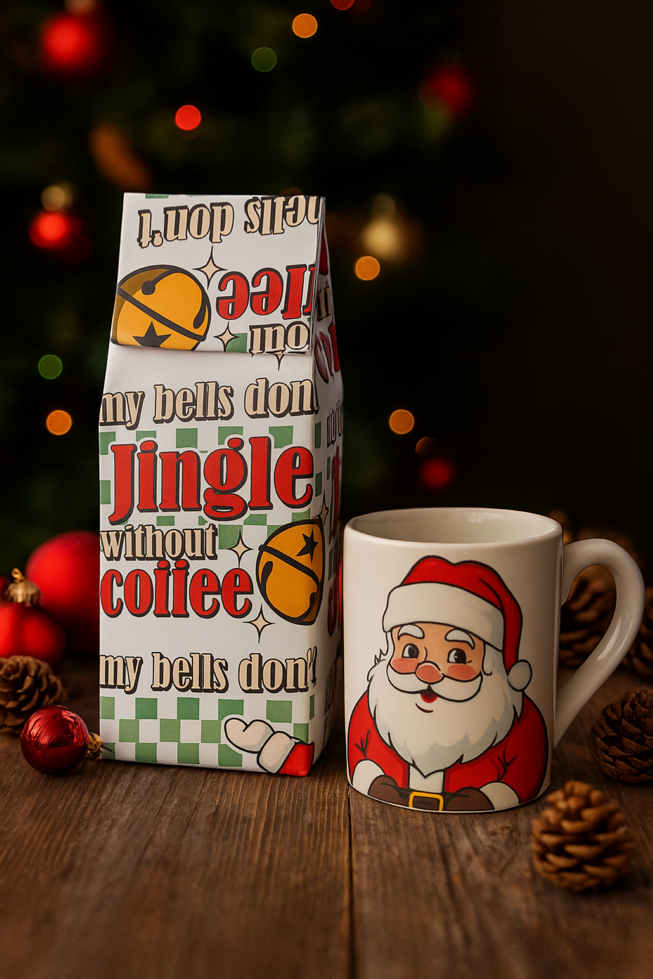 My Bells Don't Jingle without Coffee - Broken Top Coffee Blend (Medium Roast) My Bells Don't Jingle without Coffee - Broken Top Coffee Blend (Medium Roast)