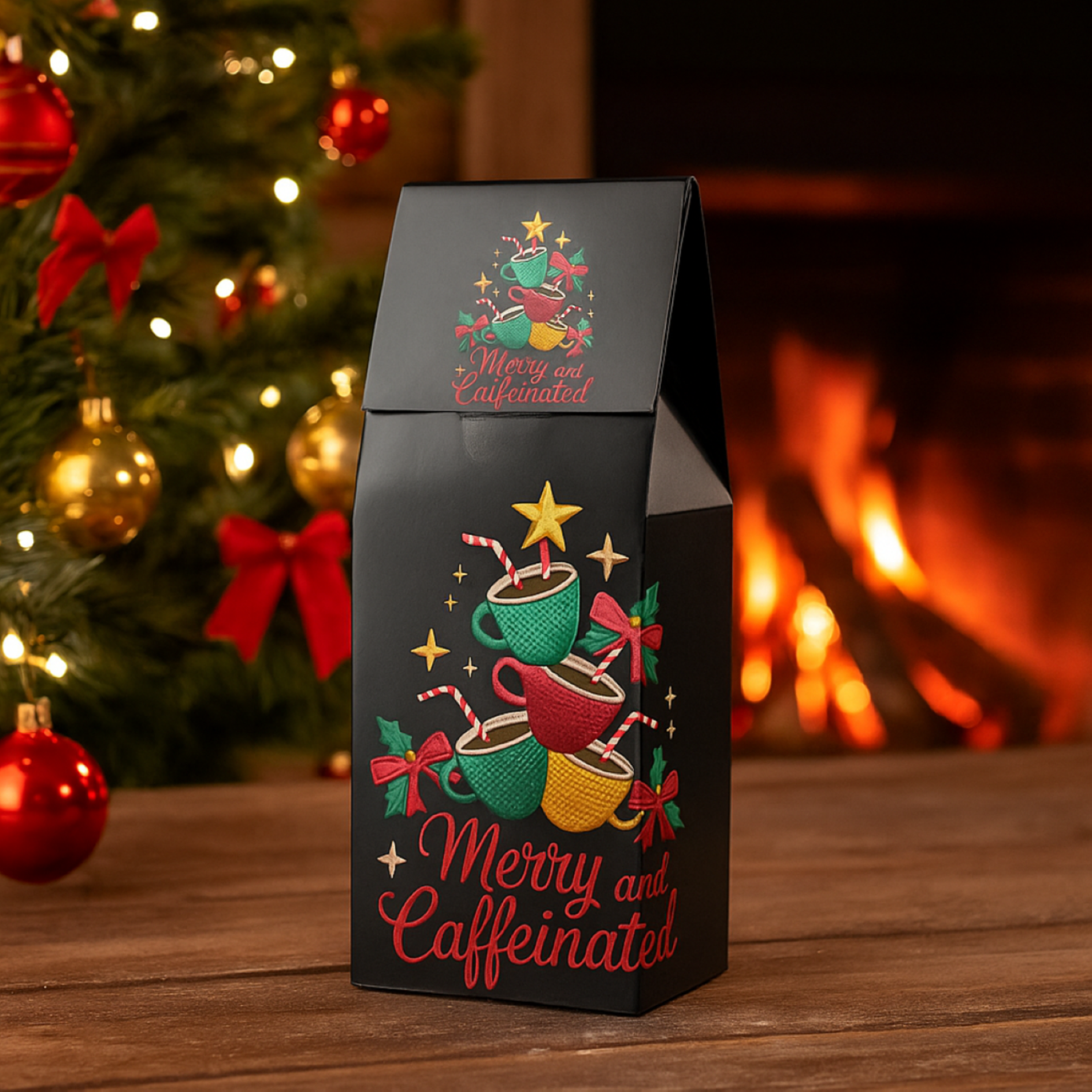 Merry and Caffeinated - Broken Top Coffee Blend (Medium Roast)