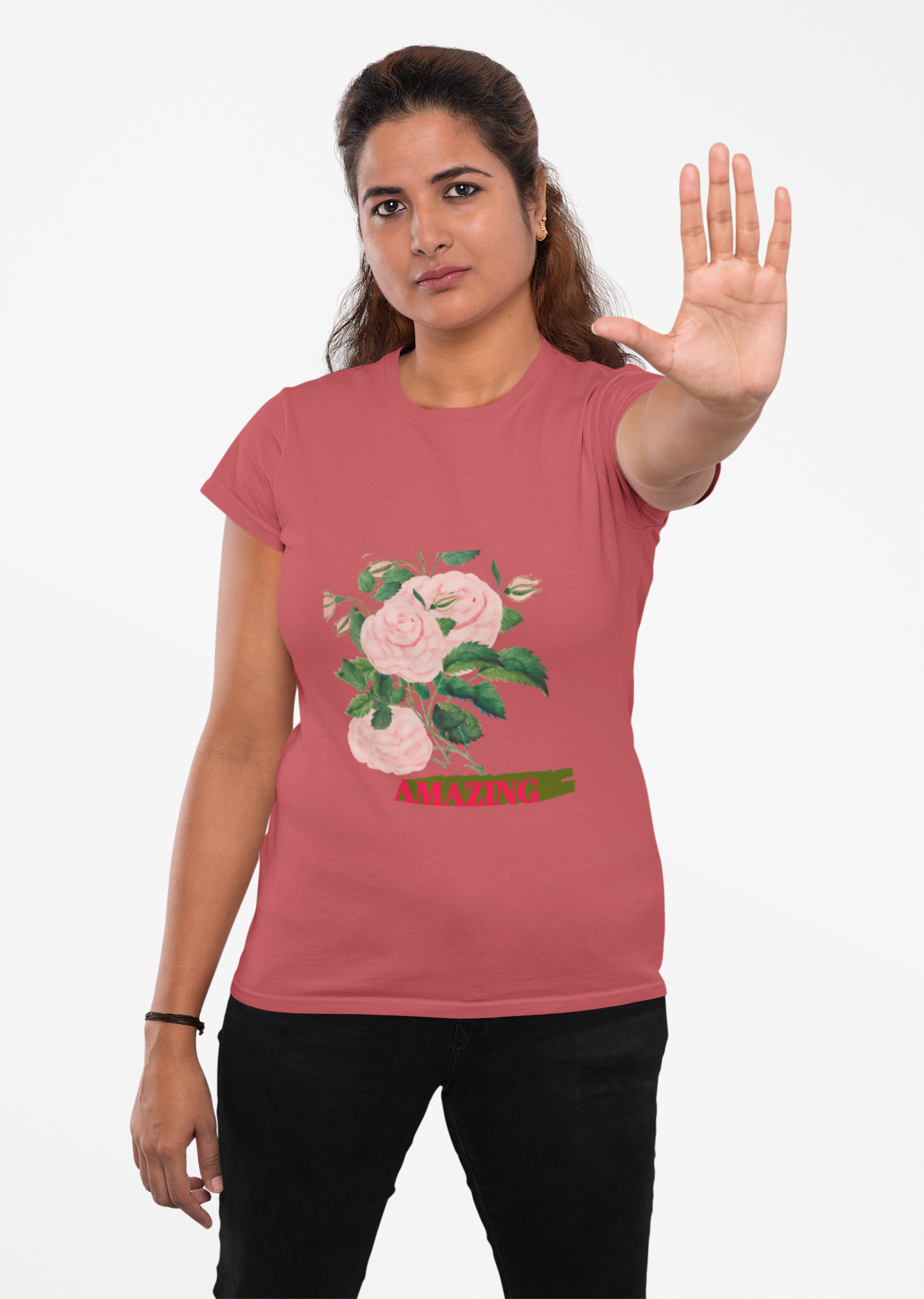 Amazing Rose Crewneck Sweatshirt product thumbnail image Amazing Rose Crewneck Sweatshirt product thumbnail image