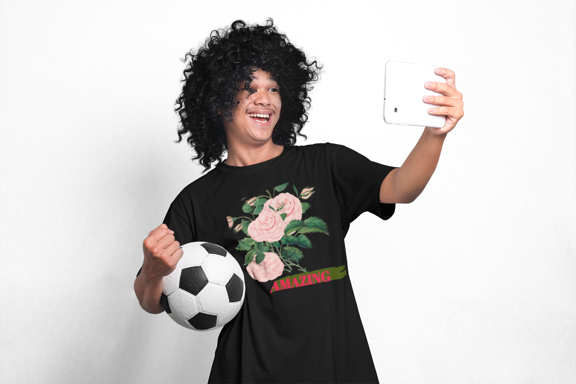 Amazing Rose Crewneck Sweatshirt product thumbnail image