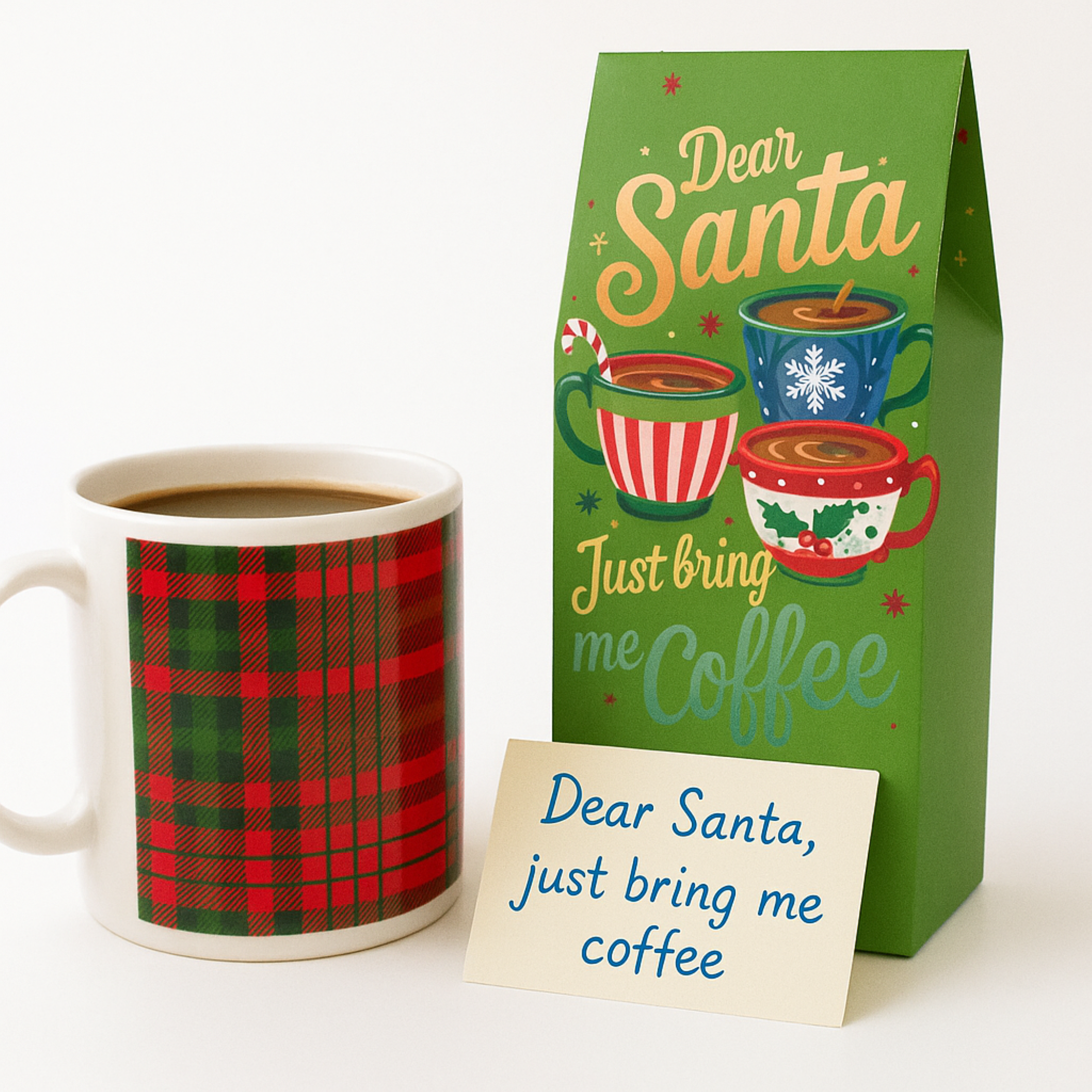 Dear Santa Bring Me Coffee - Broken Top Coffee Blend (Medium Roast) product thumbnail image