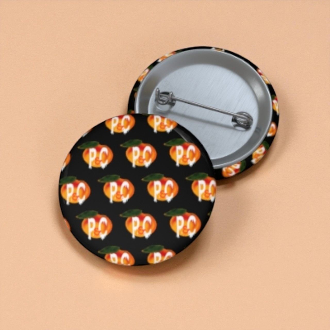 P&C Logo Pin Buttons P&C Logo Pin Buttons