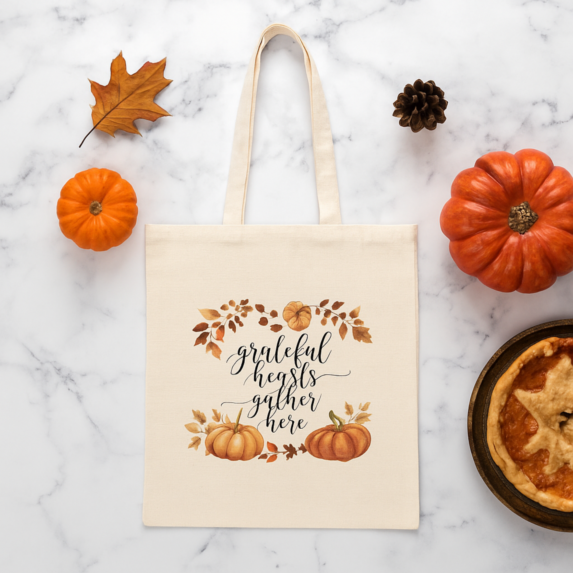 Grateful Hearts Gather Here Fall Pumpkin Tote Bag | Autumn Thanksgiving Canvas Bag | Reusable Market Tote | Cozy Seasonal Gift for Her product thumbnail image Grateful Hearts Gather Here Fall Pumpkin Tote Bag | Autumn Thanksgiving Canvas Bag | Reusable Market Tote | Cozy Seasonal Gift for Her product thumbnail image