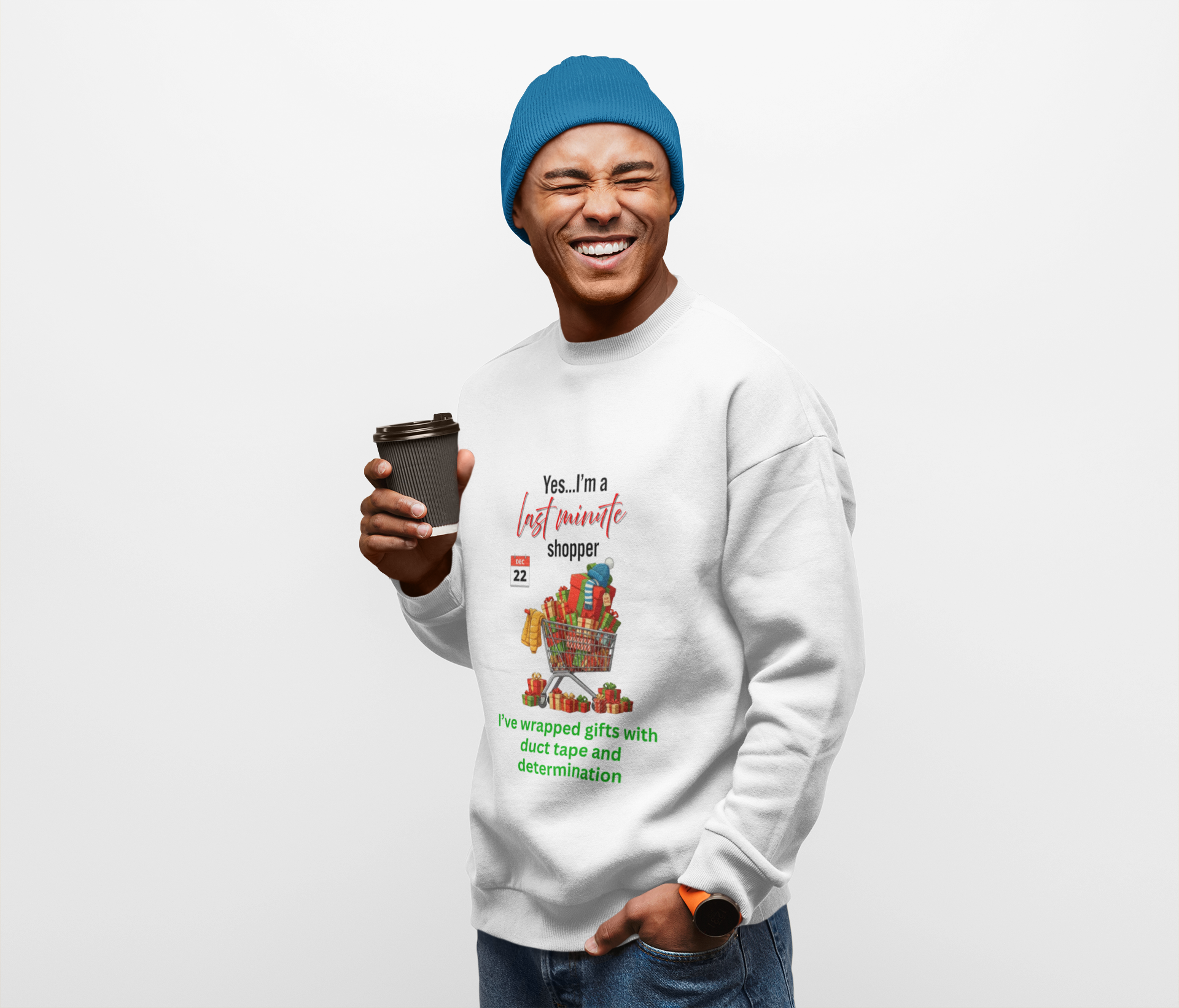 The Duct Tape Decorator Crewneck Sweatshirt — Holiday Gift