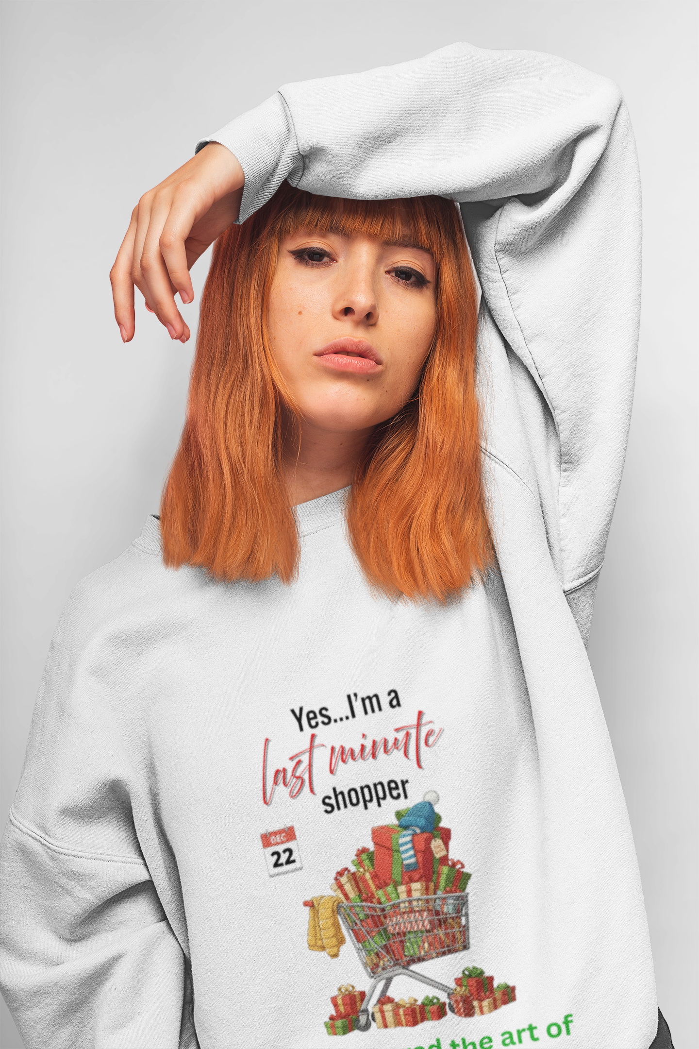  Gift Receipt Grandmaster Crewneck Sweatshirt - Holiday Gift