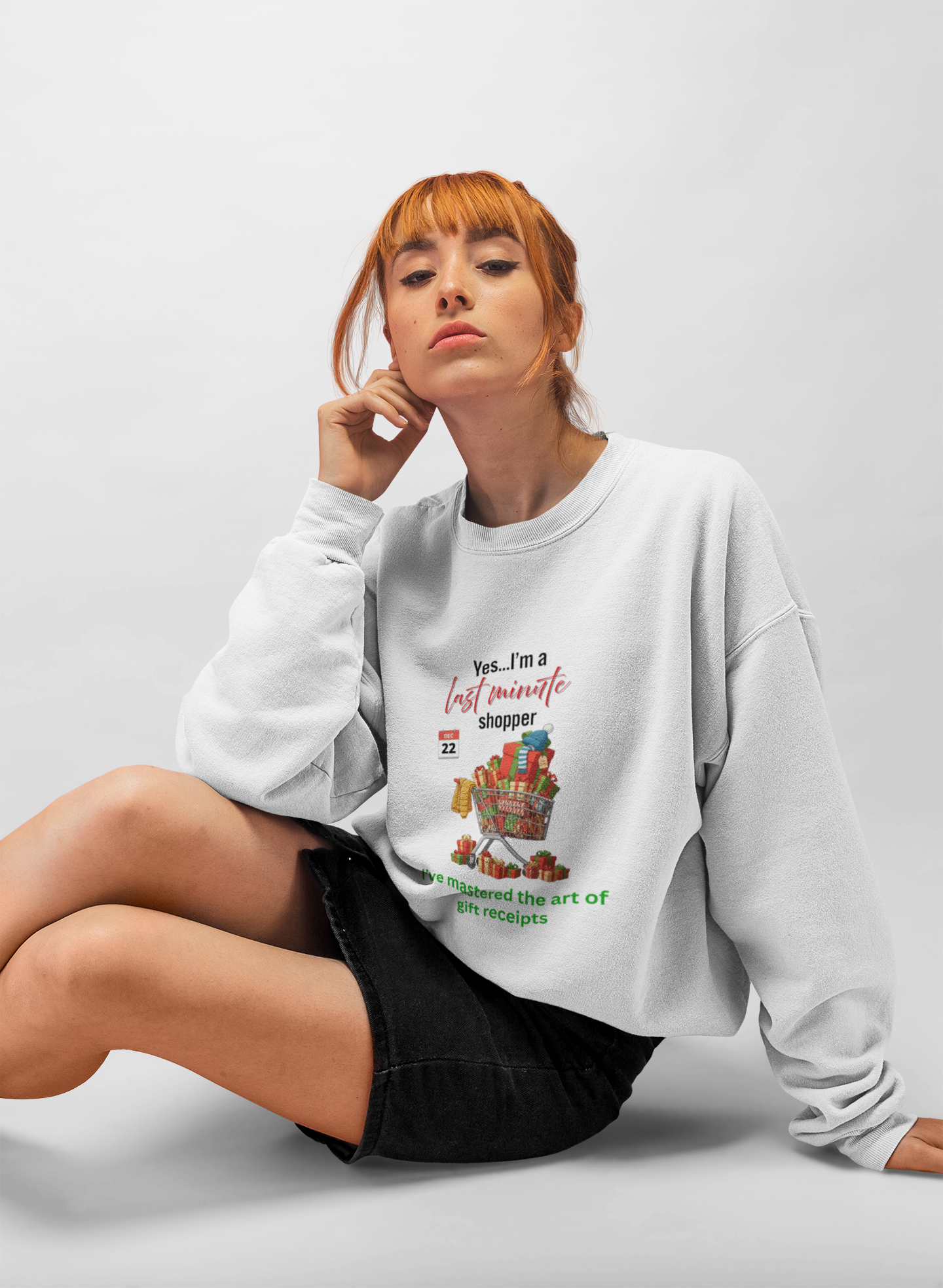 Gift Receipt Grandmaster Crewneck Sweatshirt - Holiday Gift product thumbnail image Gift Receipt Grandmaster Crewneck Sweatshirt - Holiday Gift product thumbnail image