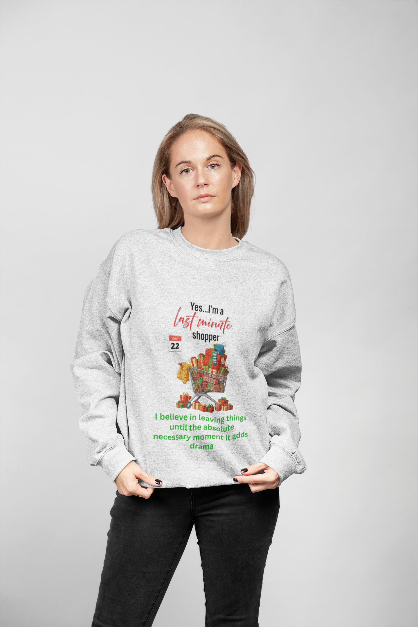 The Drama Enhancer Crewneck Sweatshirt product thumbnail image The Drama Enhancer Crewneck Sweatshirt product thumbnail image