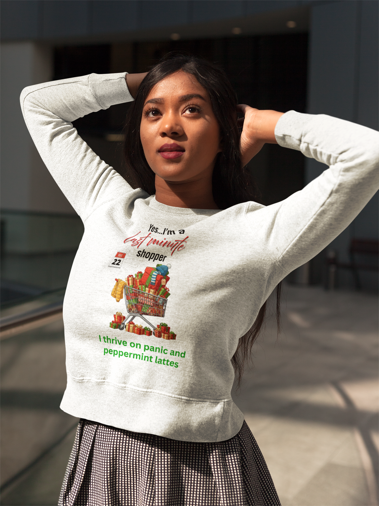 Peppermint Panic Fuel Crewneck Sweatshirt