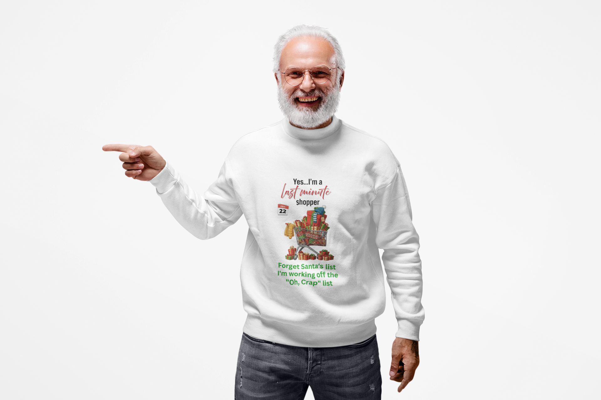 The "Oh, Crap" List Organizer Crewneck Sweatshirt The "Oh, Crap" List Organizer Crewneck Sweatshirt