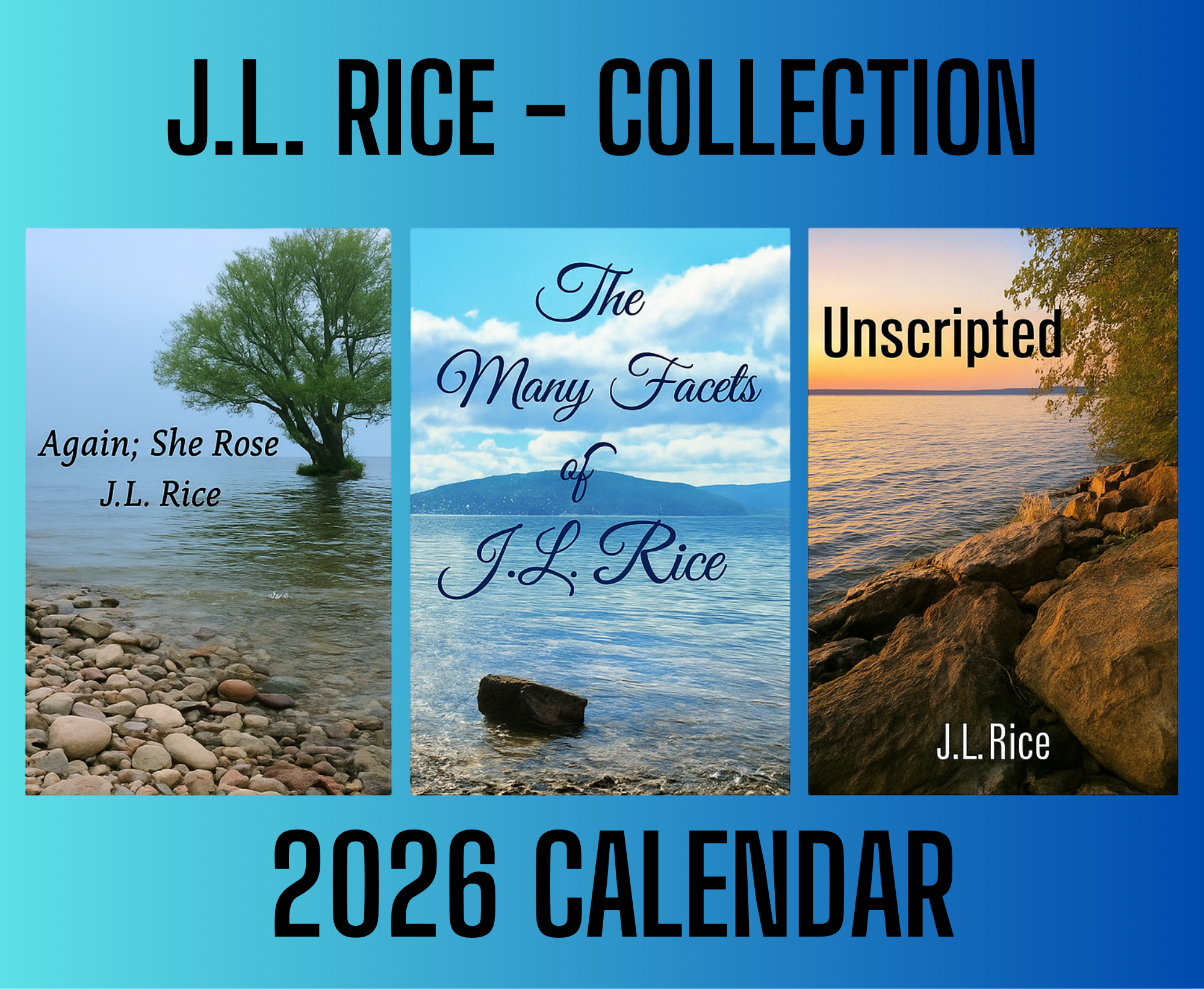 Photography Wall Calendar 2026 - J L RICE Collection