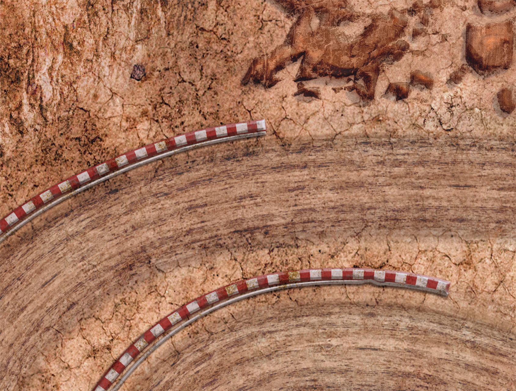 Racetrack 60" x 80" Plush Cloth Playmat product thumbnail image Racetrack 60" x 80" Plush Cloth Playmat product thumbnail image