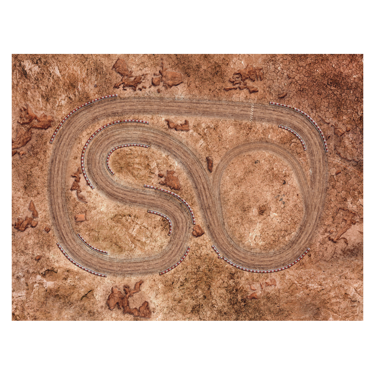 Racetrack 60" x 80" Plush Cloth Playmat product thumbnail image Racetrack 60" x 80" Plush Cloth Playmat product thumbnail image