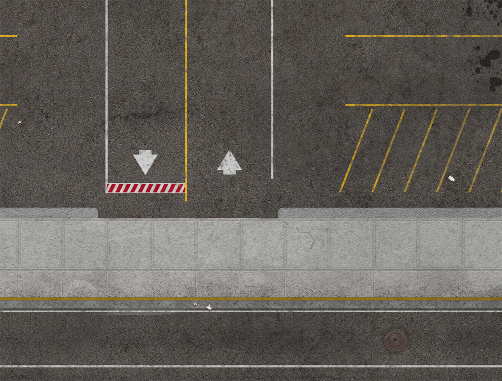 Downtown 60" x 80" Plush Cloth Playmat product thumbnail image