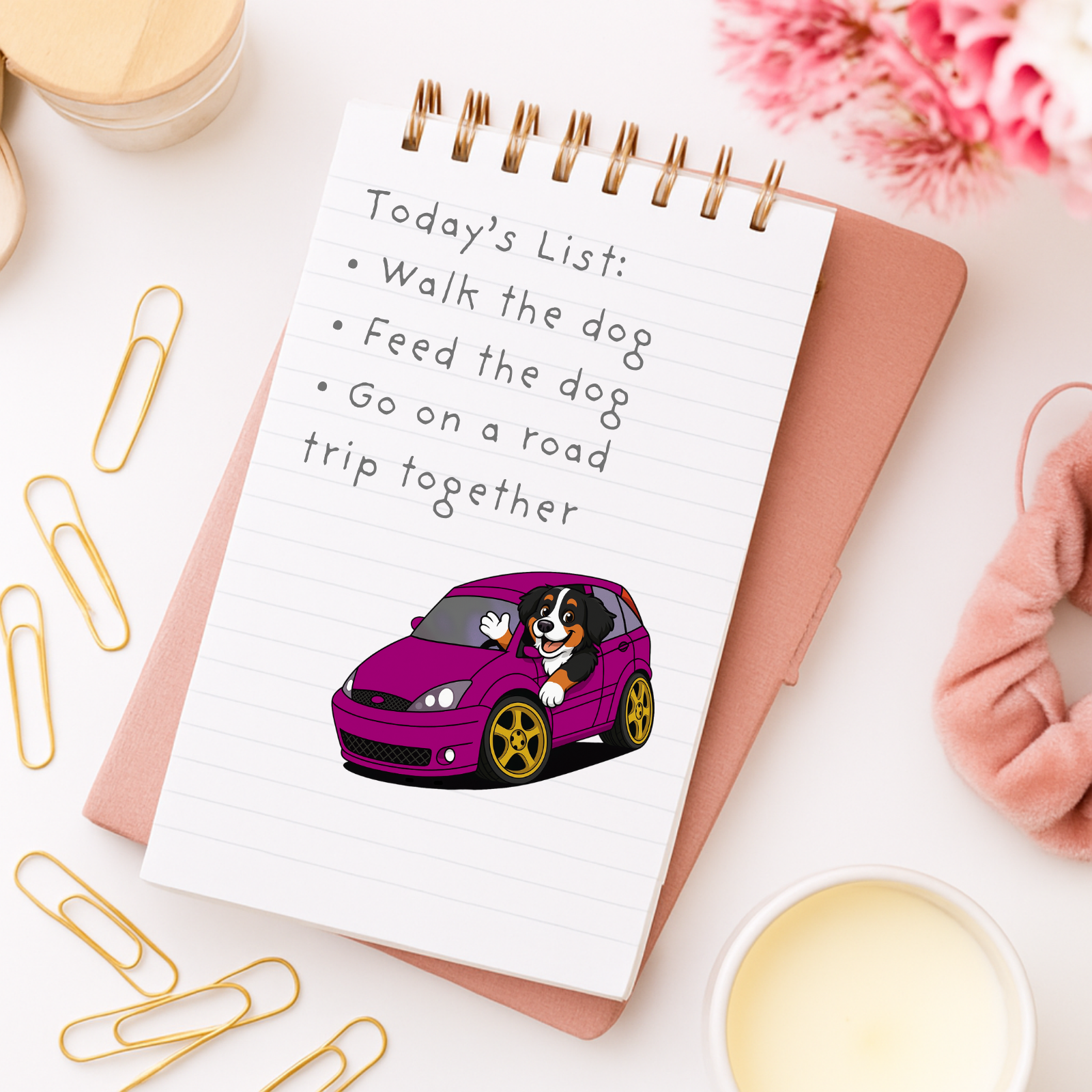 BMD Driving Car (Pink) - Vinyl Decal - Perfect for Pet Lovers, Laptop Stickers, Home Decor, Gift Ideas, and Animal Enthusiasts product thumbnail image BMD Driving Car (Pink) - Vinyl Decal - Perfect for Pet Lovers, Laptop Stickers, Home Decor, Gift Ideas, and Animal Enthusiasts product thumbnail image