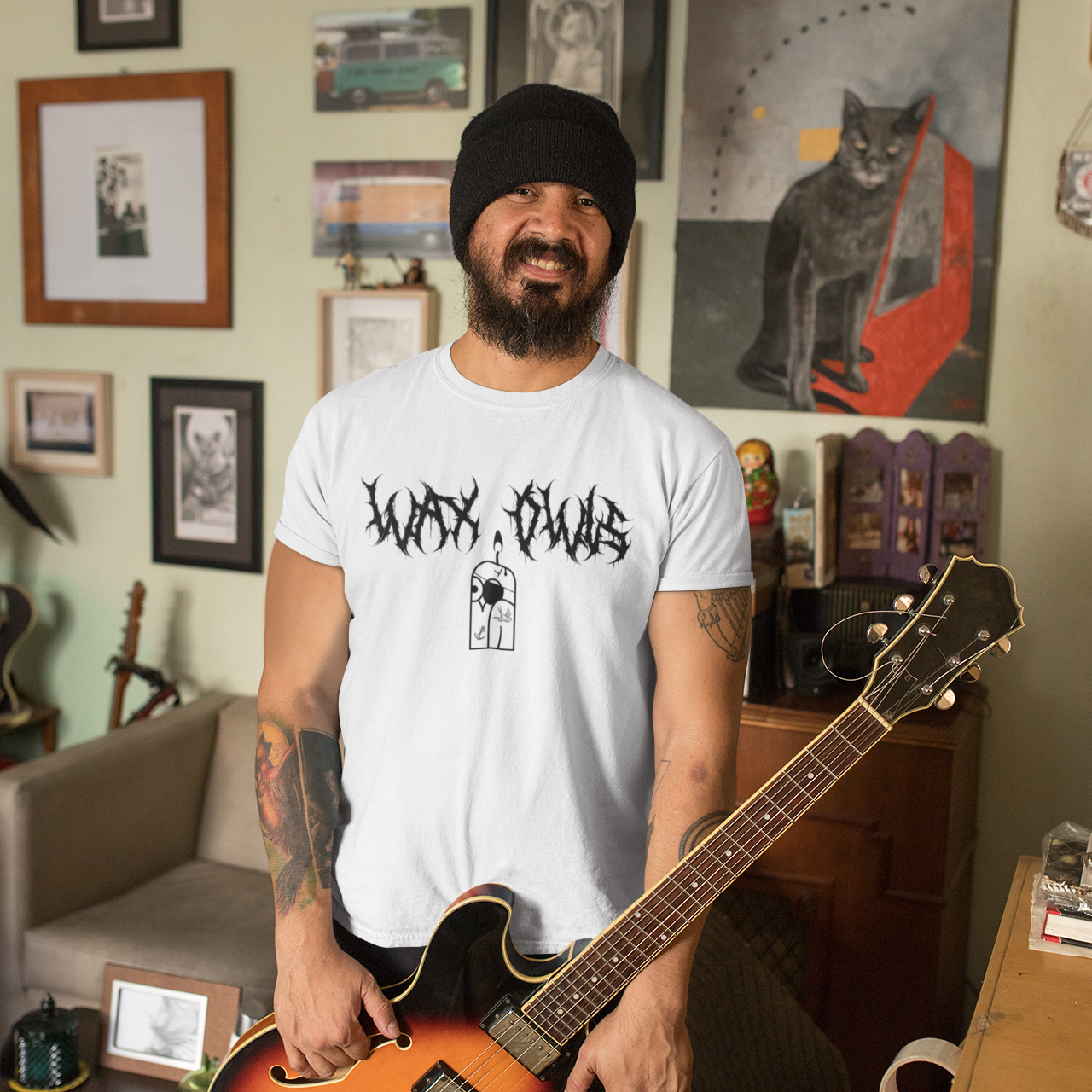 Wax Owls Unisex Tee product thumbnail image Wax Owls Unisex Tee product thumbnail image