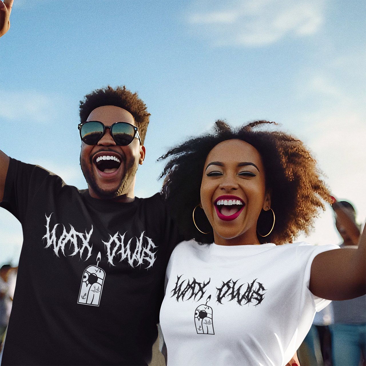 Wax Owls Unisex Tee product thumbnail image Wax Owls Unisex Tee product thumbnail image