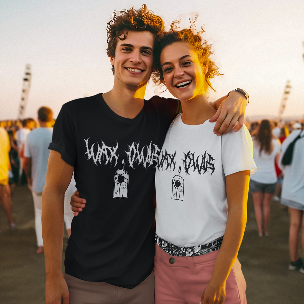 Wax Owls Unisex Tee product thumbnail image