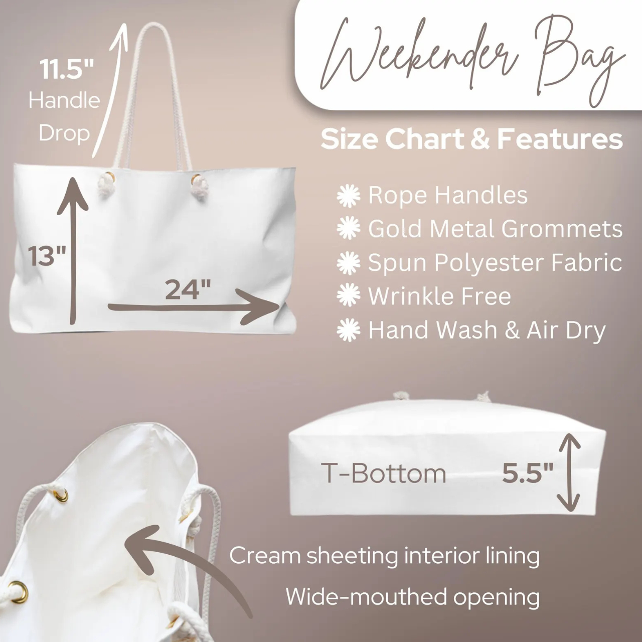 Coastal Christmas Club Weekender Tote Bag | Limited Edition Beach Travel Bag | Seafoam Shell Design | Holiday Getaway Essential product thumbnail image Coastal Christmas Club Weekender Tote Bag | Limited Edition Beach Travel Bag | Seafoam Shell Design | Holiday Getaway Essential product thumbnail image