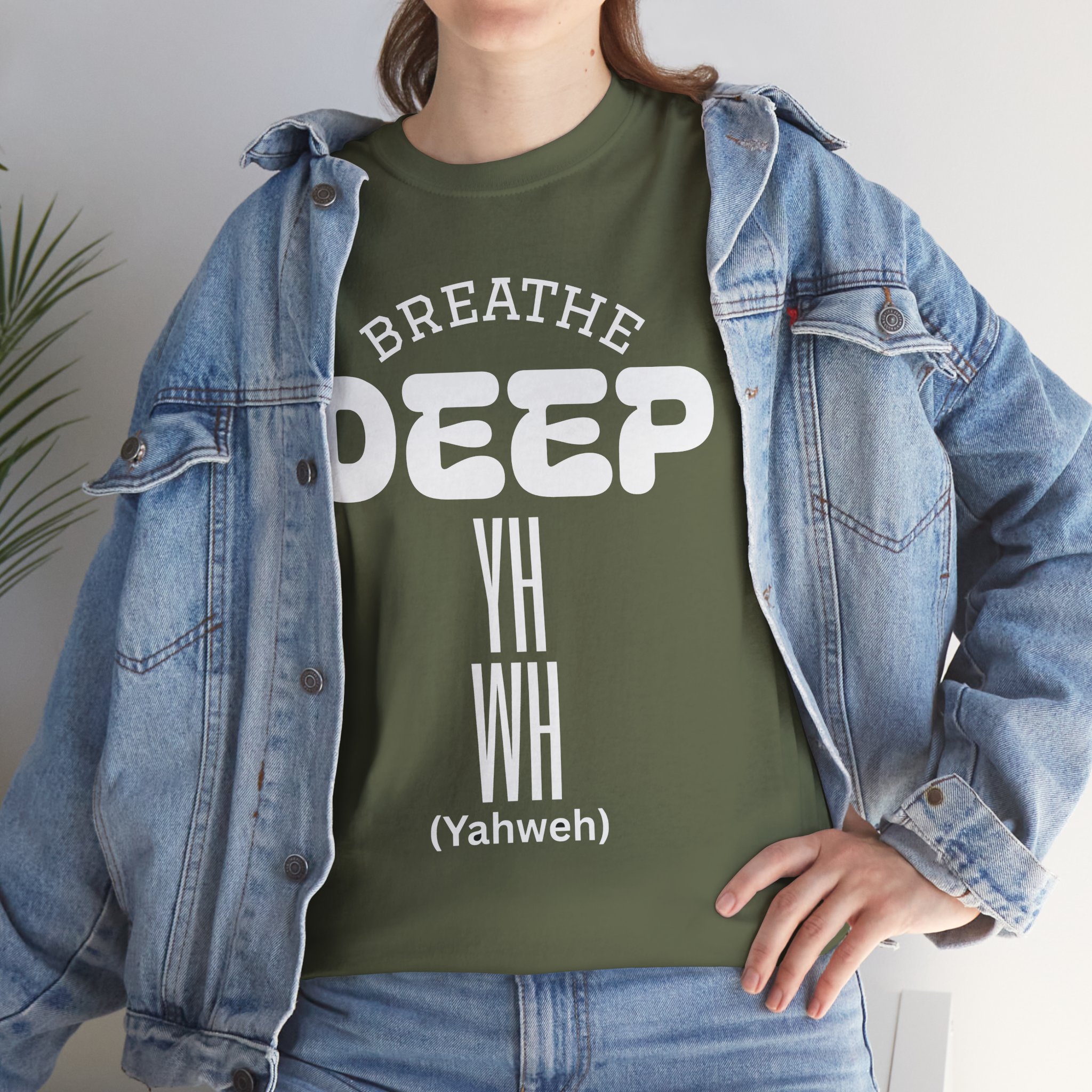 YHWH Vertical Scripture Tee, Religious Shirt, Faith Shirt, Christian Gift, Gift For Christian, Sunday Church Shirt, Marian Catholic Shirt, Jesus product thumbnail image