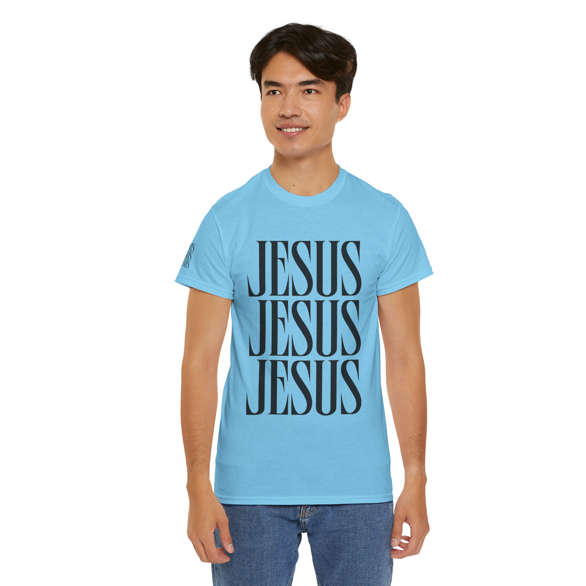 Inspirational Tee, Religious Shirt, Faith Shirt, Christian Gift, Gift For Christian, Sunday Church Shirt, Marian Catholic Shirt, Jesus product thumbnail image