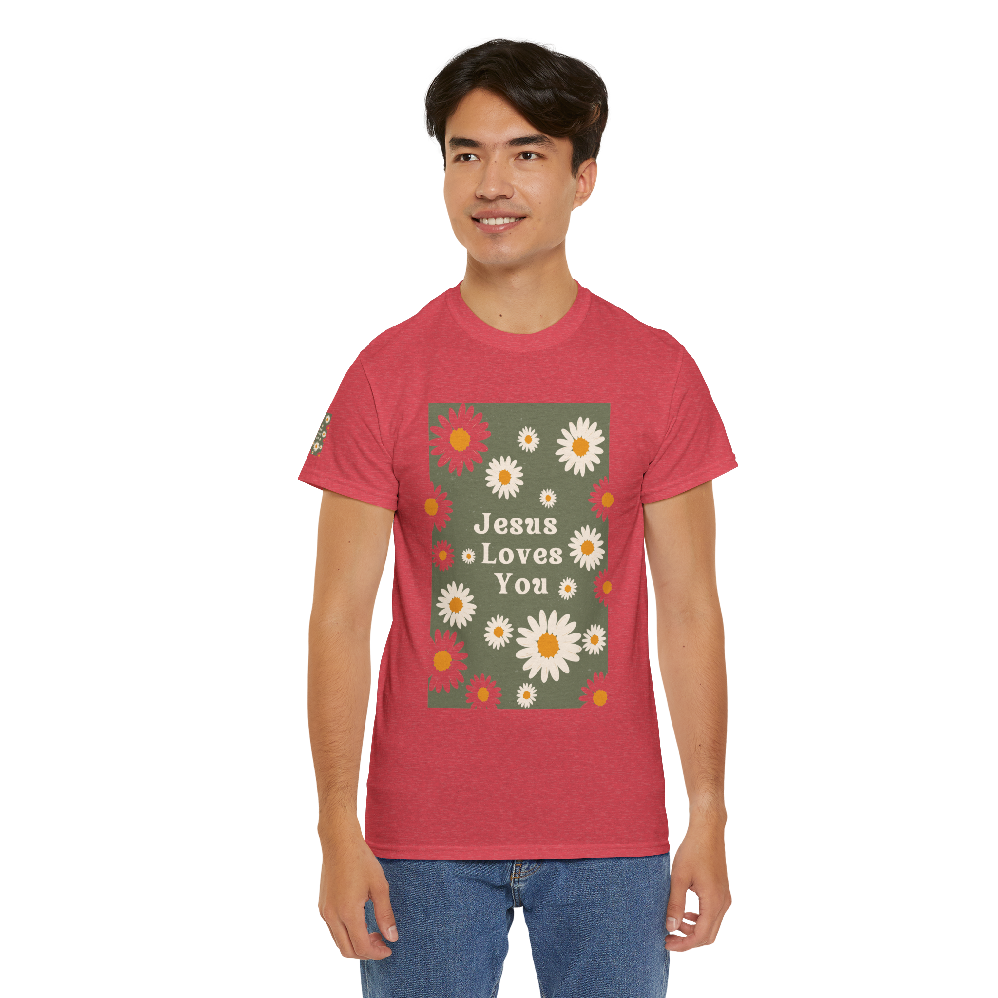 Inspirational Tee, Religious Shirt, Faith Shirt, Christian Gift, Gift For Christian, Sunday Church Shirt, Marian Catholic Shirt, Jesus product thumbnail image