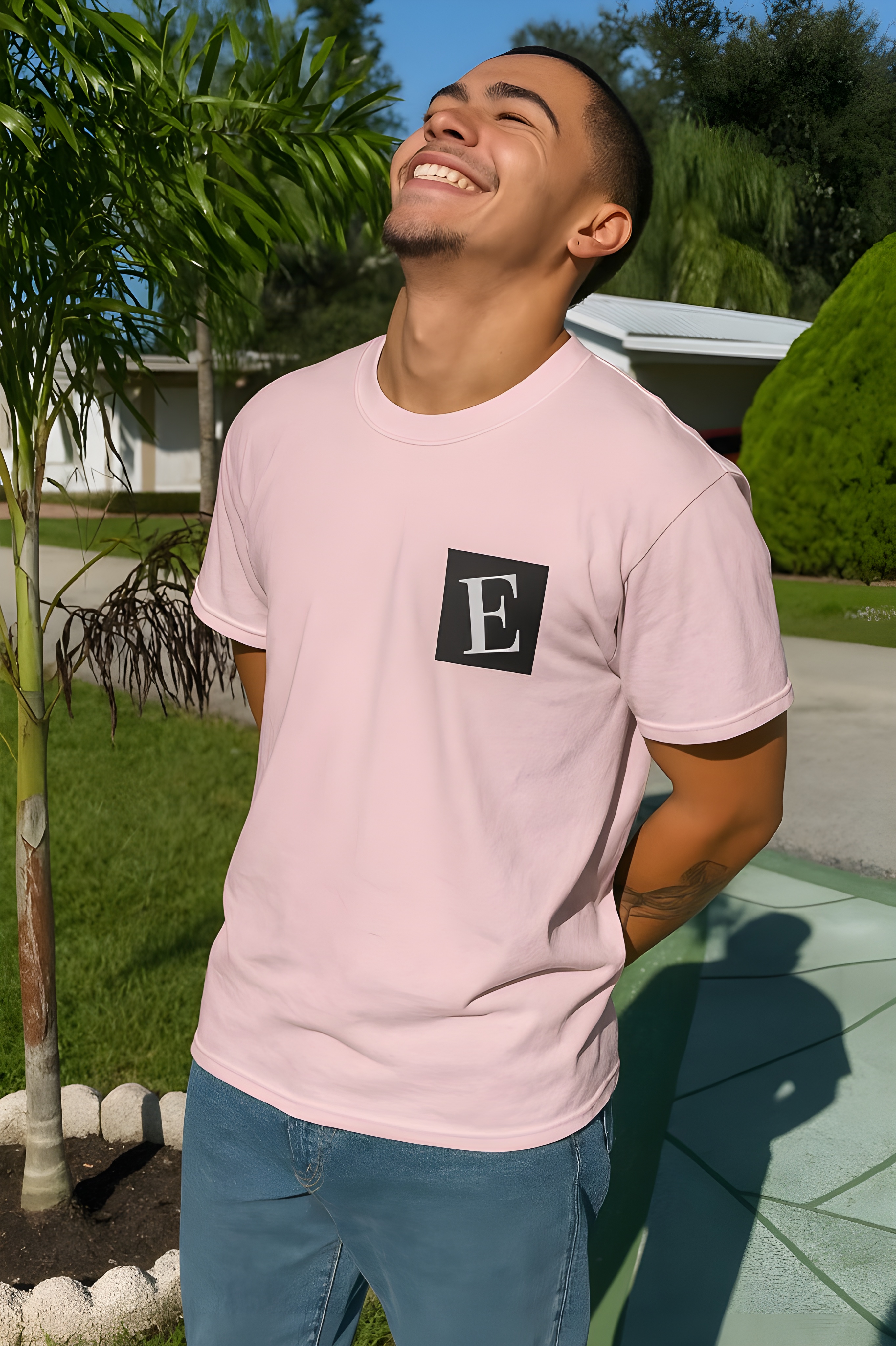 Jesus Rated E for Everyone Christian Heavy Cotton T-Shirt – John 3:16 Inspired Faith Tee, Modern Minimalist Christian Shirt for Men and Women product thumbnail image Jesus Rated E for Everyone Christian Heavy Cotton T-Shirt – John 3:16 Inspired Faith Tee, Modern Minimalist Christian Shirt for Men and Women product thumbnail image