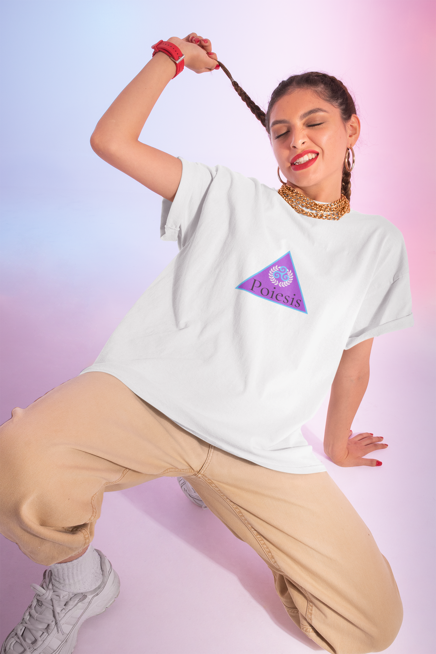 Unisex Classic Tee - Poiesis Logo Collection: 1 of 8 product thumbnail image Unisex Classic Tee - Poiesis Logo Collection: 1 of 8 product thumbnail image
