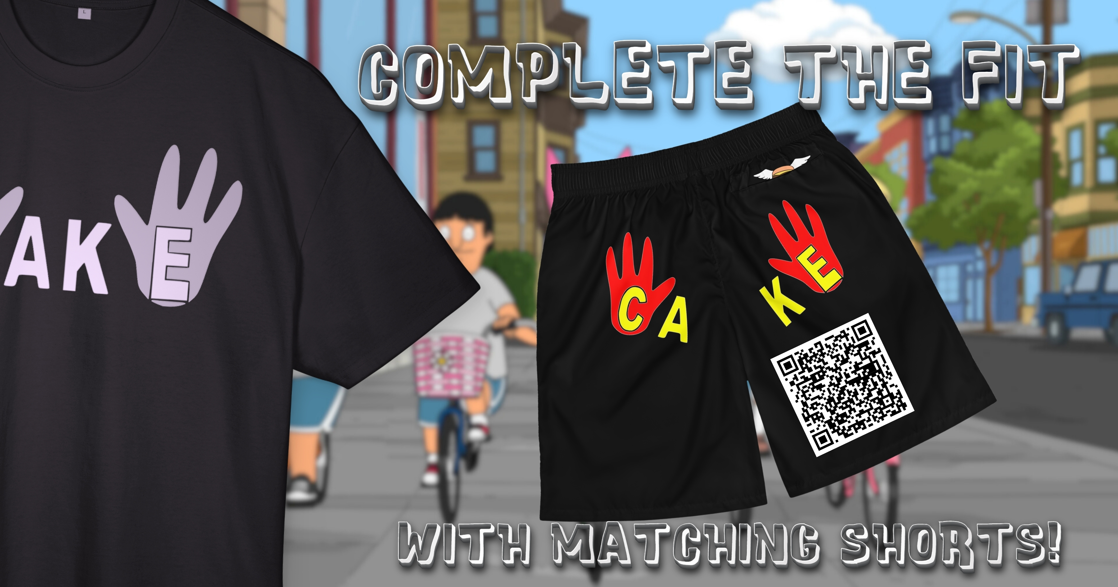 Bob's Burgers T-shirt, Cake in Concert Graphic Tee, Music Lover Gift, Unisex Tee, Band Fan Shirt, Festival Apparel product thumbnail image