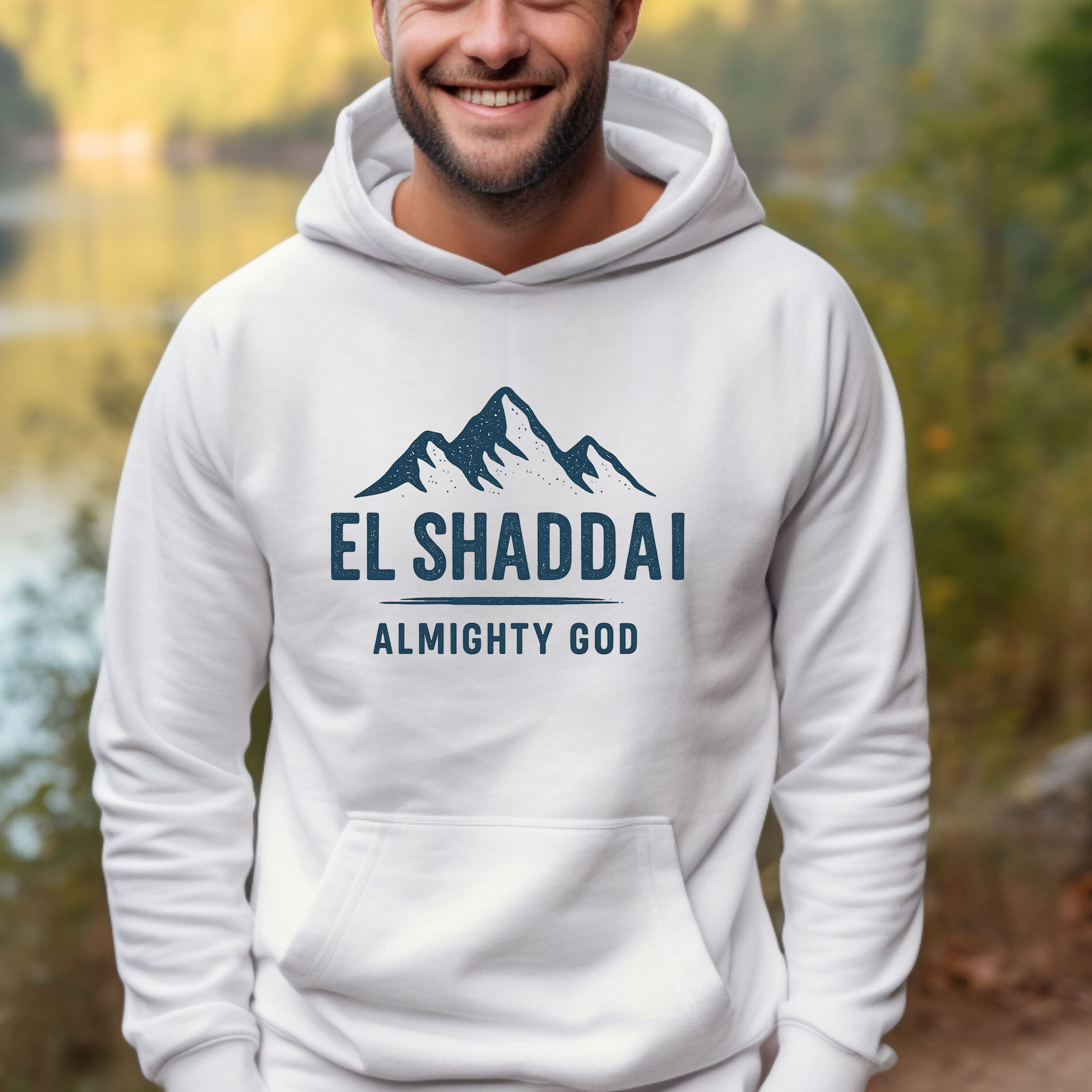 El Shaddai - Almighty God - Hoodie product thumbnail image El Shaddai - Almighty God - Hoodie product thumbnail image