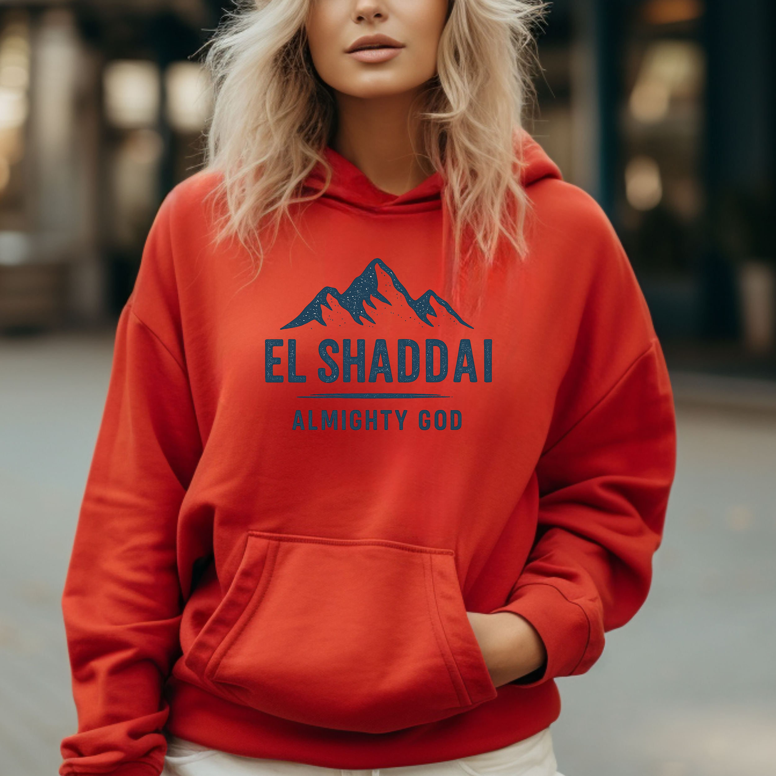 El Shaddai - Almighty God - Hoodie product thumbnail image El Shaddai - Almighty God - Hoodie product thumbnail image