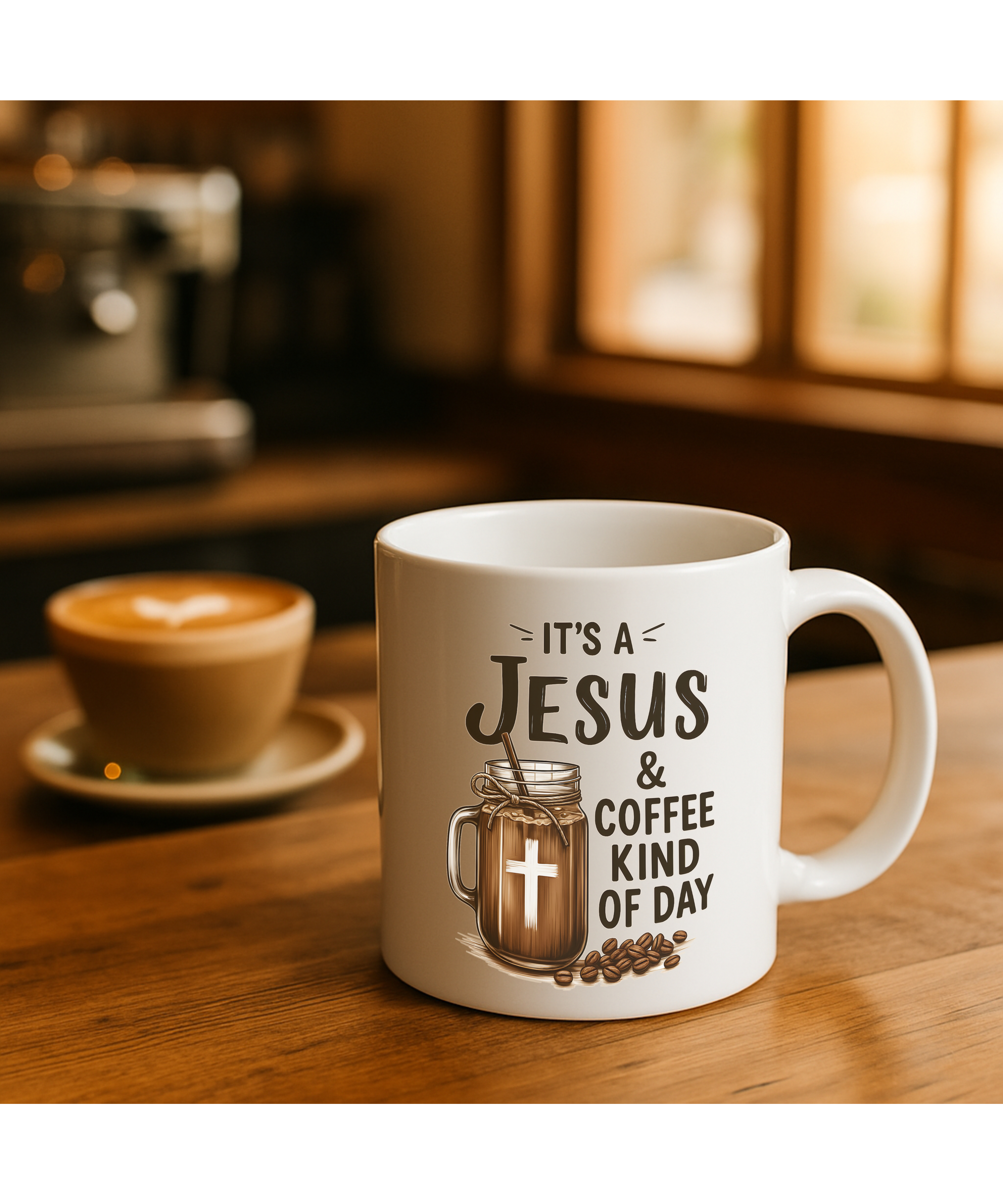 “It’s a Jesus & Coffee Kind of Day Christian Mug – Faith and Caffeine Quote Ceramic Cup, Java & Jesus, Christian, Dishwasher & Microwave Safe 11oz or 15oz Coffee Gift product thumbnail image “It’s a Jesus & Coffee Kind of Day Christian Mug – Faith and Caffeine Quote Ceramic Cup, Java & Jesus, Christian, Dishwasher & Microwave Safe 11oz or 15oz Coffee Gift product thumbnail image