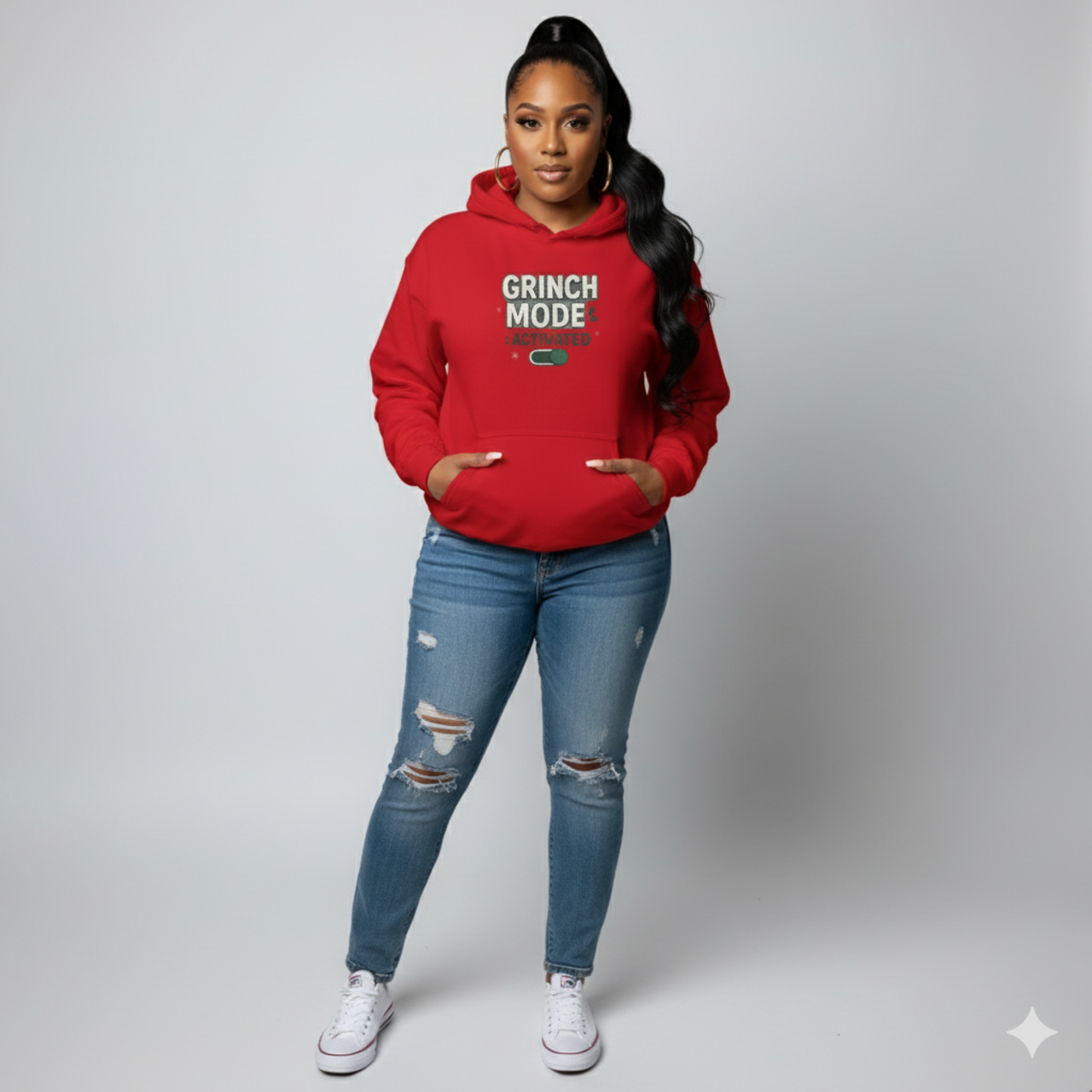 Grinch Mode Activated Hoodie – Funny Holiday Christmas Sweatshirt product thumbnail image Grinch Mode Activated Hoodie – Funny Holiday Christmas Sweatshirt product thumbnail image