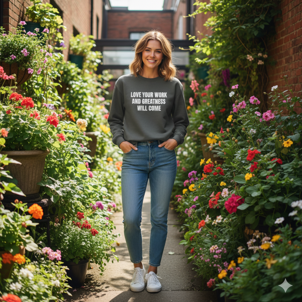 Motivational Sweatshirt product thumbnail image Motivational Sweatshirt product thumbnail image