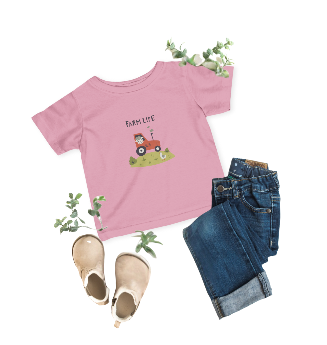 Farm Life Baby and Toddler T Shirt product thumbnail image Farm Life Baby and Toddler T Shirt product thumbnail image