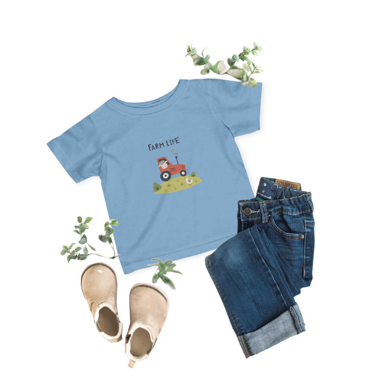 Farm Life Baby and Toddler T Shirt product thumbnail image