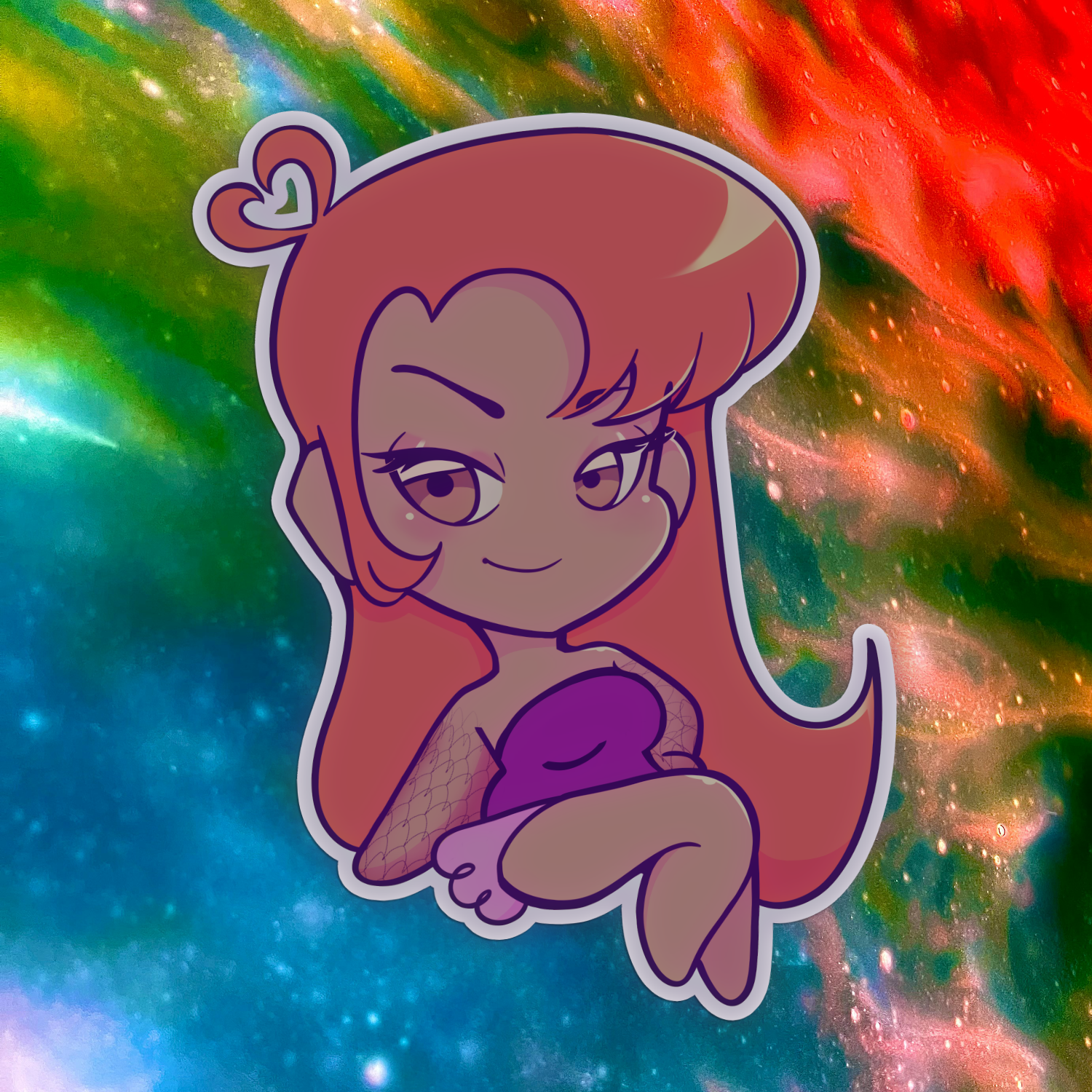 Casper Flirty Y2K - Kiss-Cut Vinyl Sticker product thumbnail image Casper Flirty Y2K - Kiss-Cut Vinyl Sticker product thumbnail image