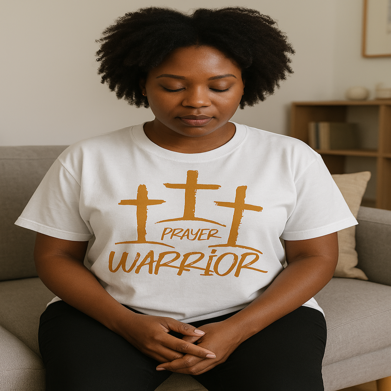 Prayer Warrior Unisex Heavy Cotton Tee