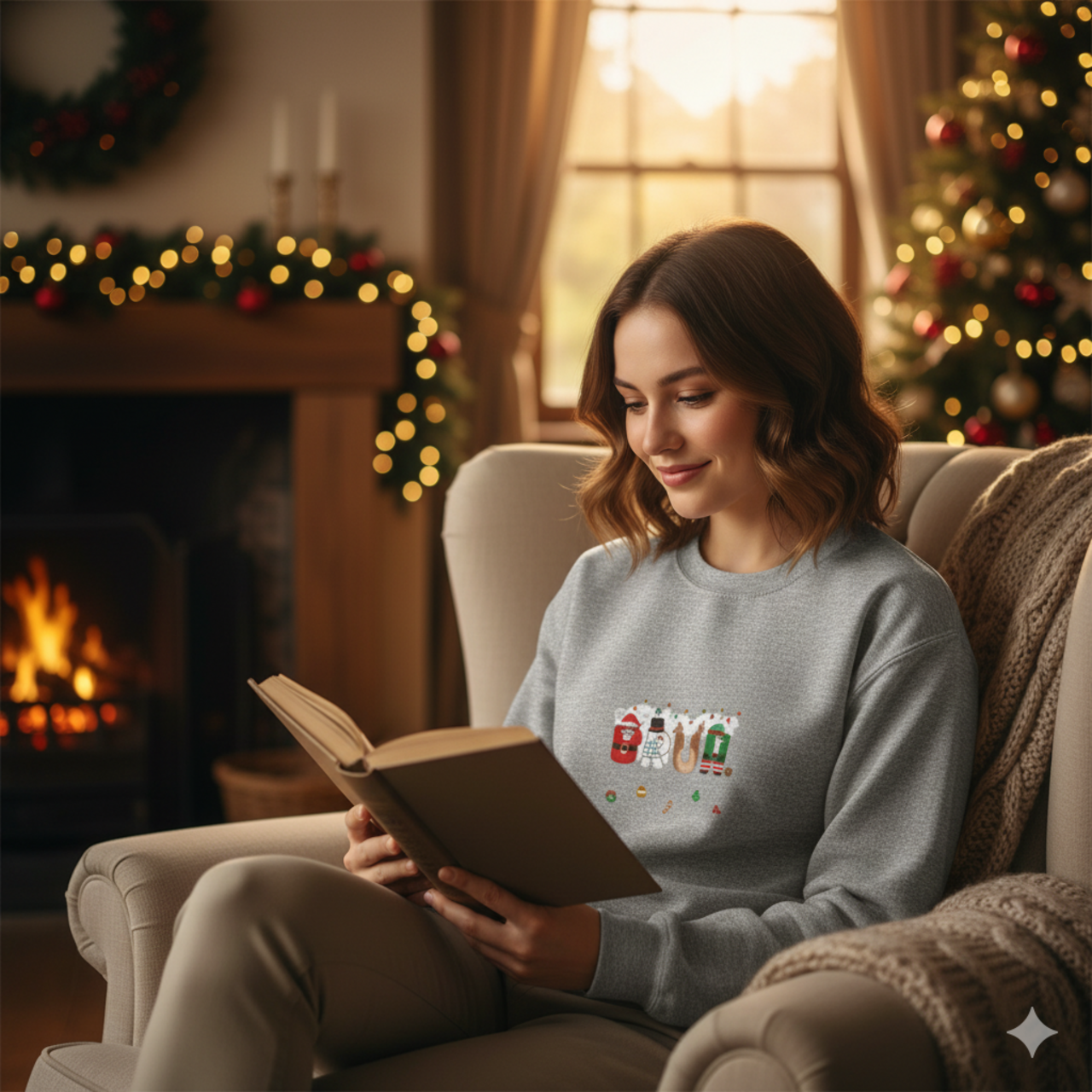 Holiday 'Bruh' Crewneck Sweatshirt – Funny Christmas Graphic Sweater product thumbnail image Holiday 'Bruh' Crewneck Sweatshirt – Funny Christmas Graphic Sweater product thumbnail image