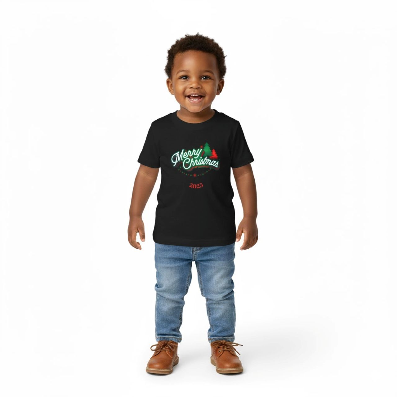 Baby Merry Christmas Holiday T-Shirt product thumbnail image Baby Merry Christmas Holiday T-Shirt product thumbnail image