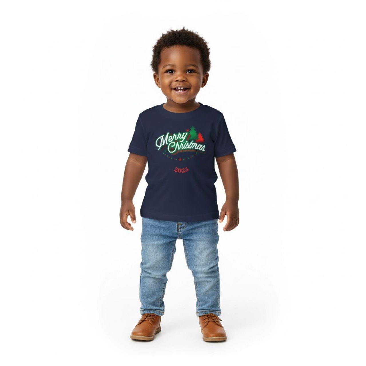 Baby Merry Christmas Holiday T-Shirt product thumbnail image Baby Merry Christmas Holiday T-Shirt product thumbnail image